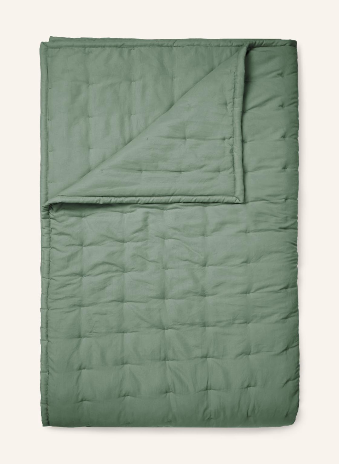 ESSENZA Bedspread RUTH, Color: GREEN (Image 1)