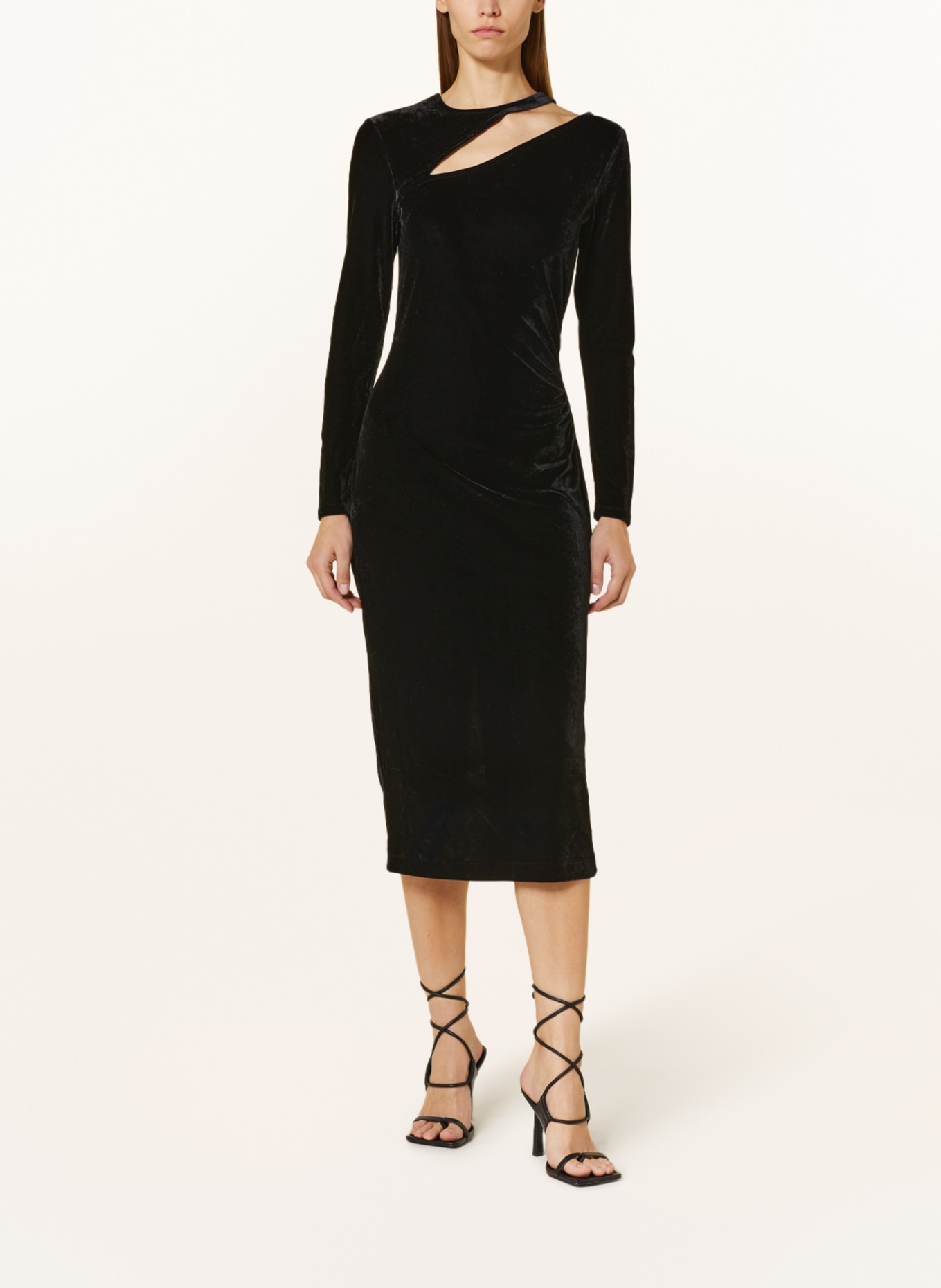 REISS Velvet dress MACEY with cut out