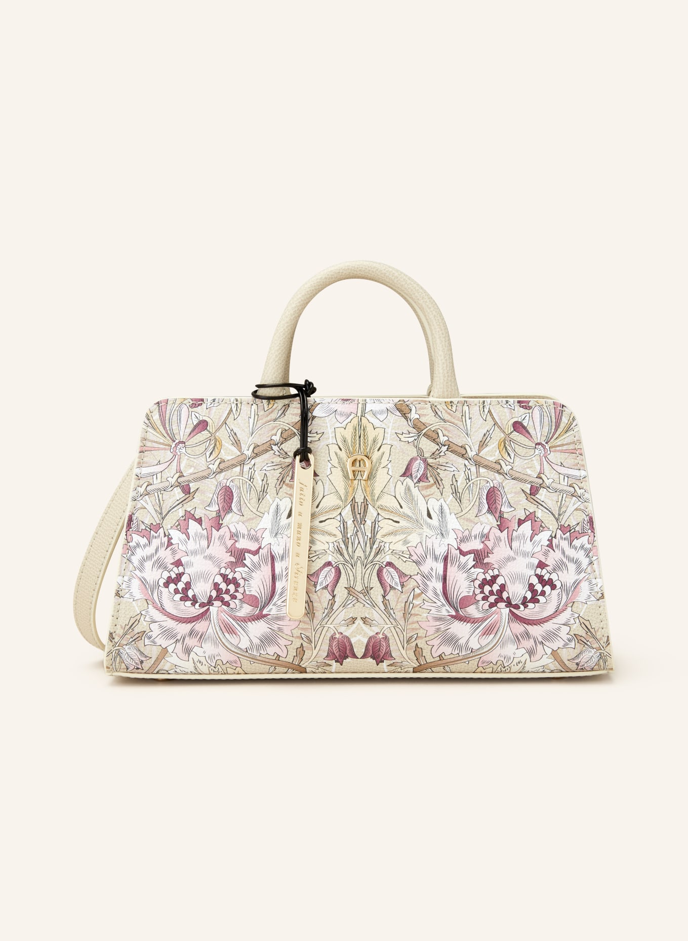 AIGNER Handbag CYBILL HONEYSUCKLE, Color: CREAM/ PINK (Image 1)