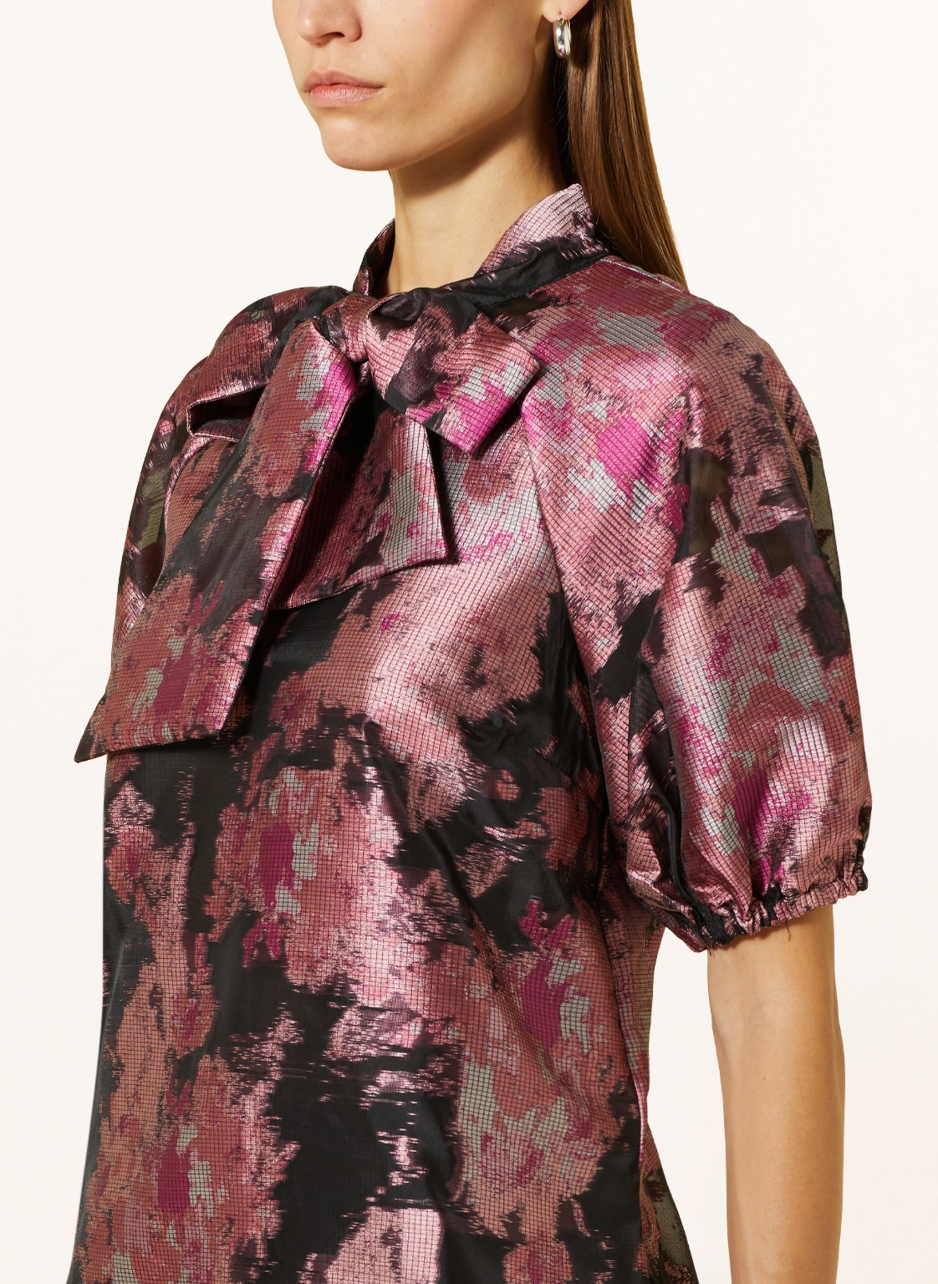 TED BAKER Shirt blouse ELLSIAA, Color: SALMON/ PINK/ BLACK (Image 4)