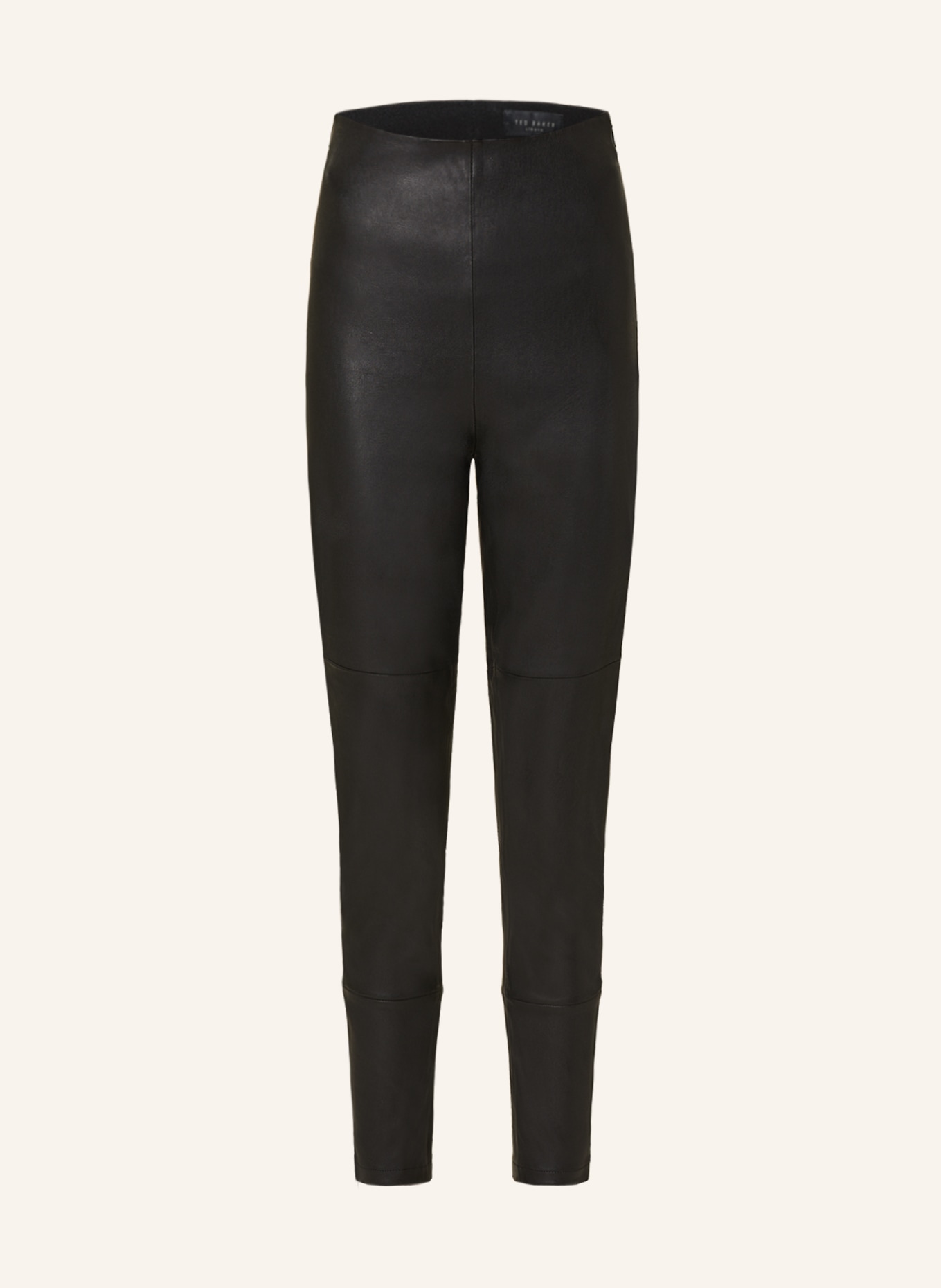 TED BAKER Leather leggings KIRRENN, Color: BLACK (Image 1)