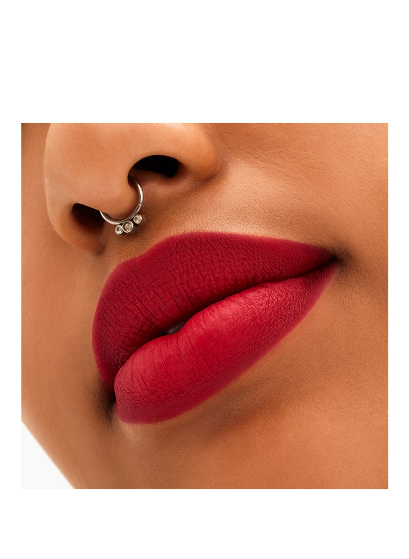 M.A.C LOCKED KISS 24HR LIPSTICK: RUBY TRUE