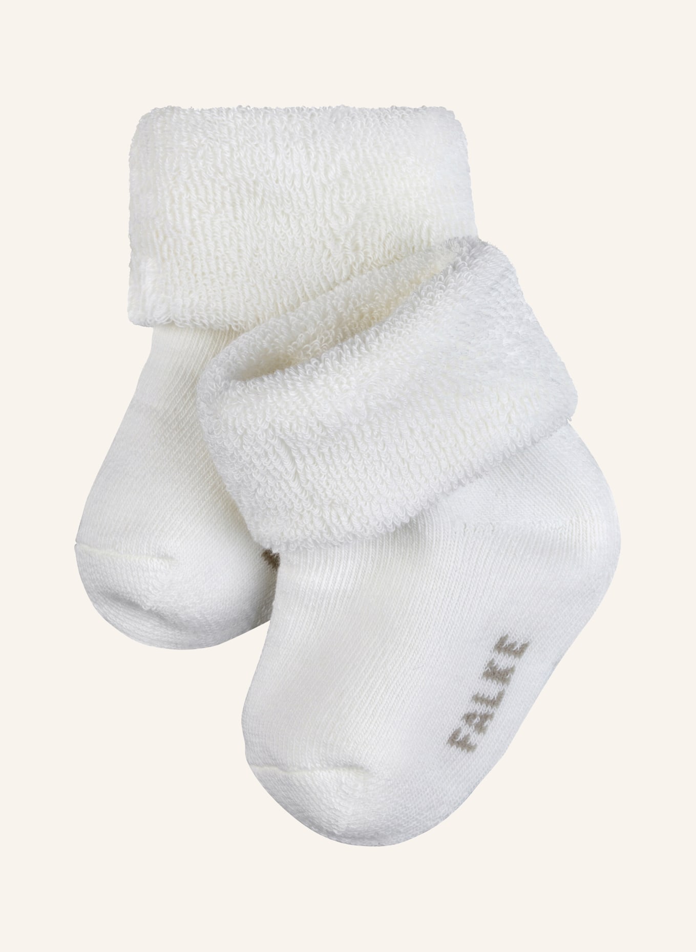 FALKE Socken ERSTLING mit Geschenkbox, Farbe: 2040 OFFWHITE	 (Bild 1)