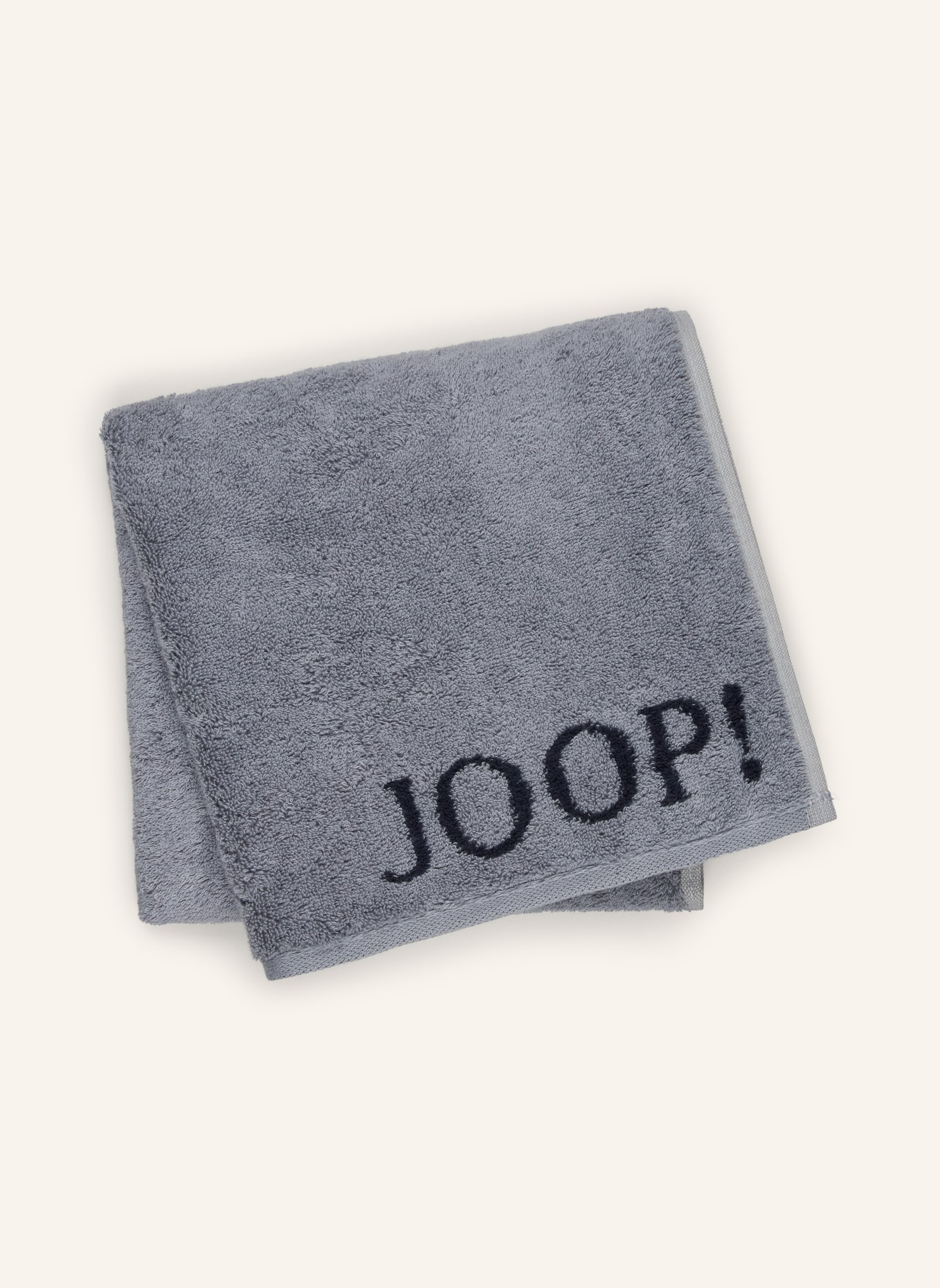 JOOP! Handtuch CLASSIC DOUBLEFACE, Farbe: DUNKELBLAU/ BLAUGRAU (Bild 2)