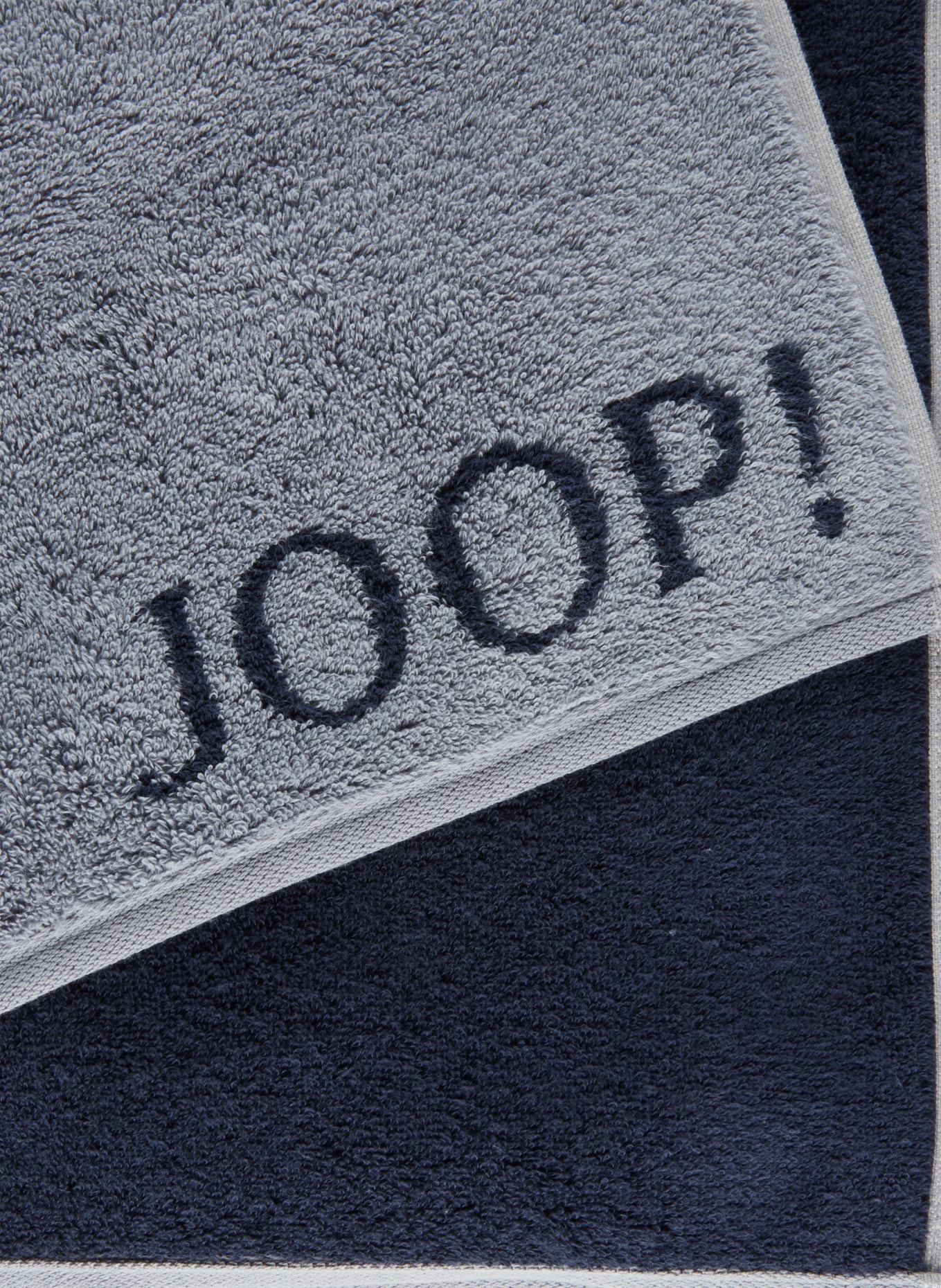 JOOP! Duschtuch CLASSIC DOUBLEFACE, Farbe: GRAU (Bild 3)