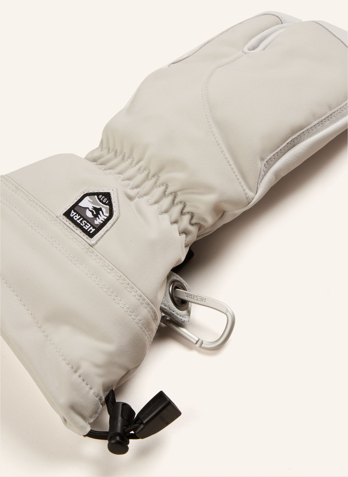 HESTRA Skiing gloves HELI SKI, Color: WHITE (Image 2)