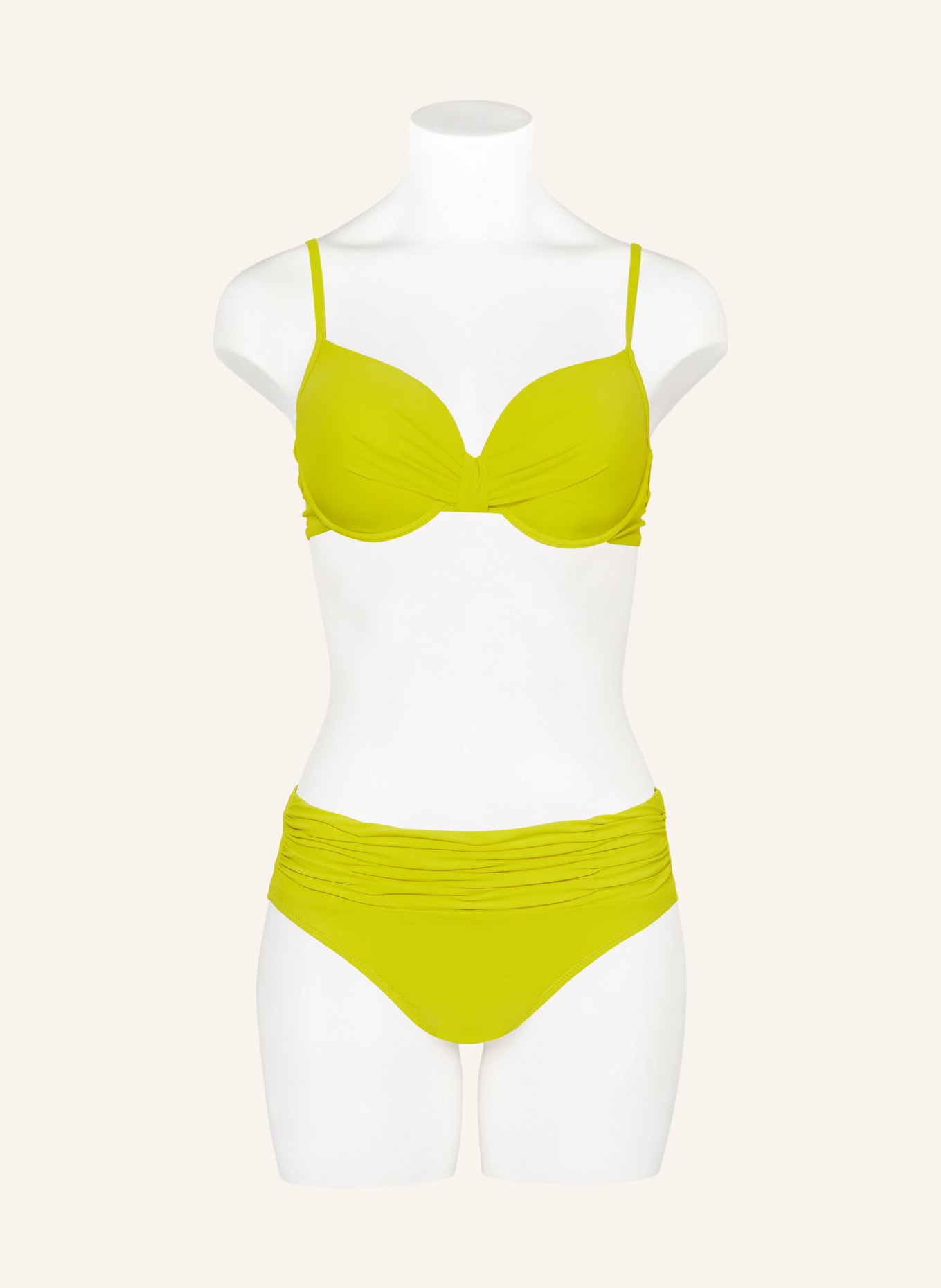 MARYAN MEHLHORN Dół od bikini basic SOLIDS z ochroną UV, Kolor: JASNOZIELONY (Obrazek 2)