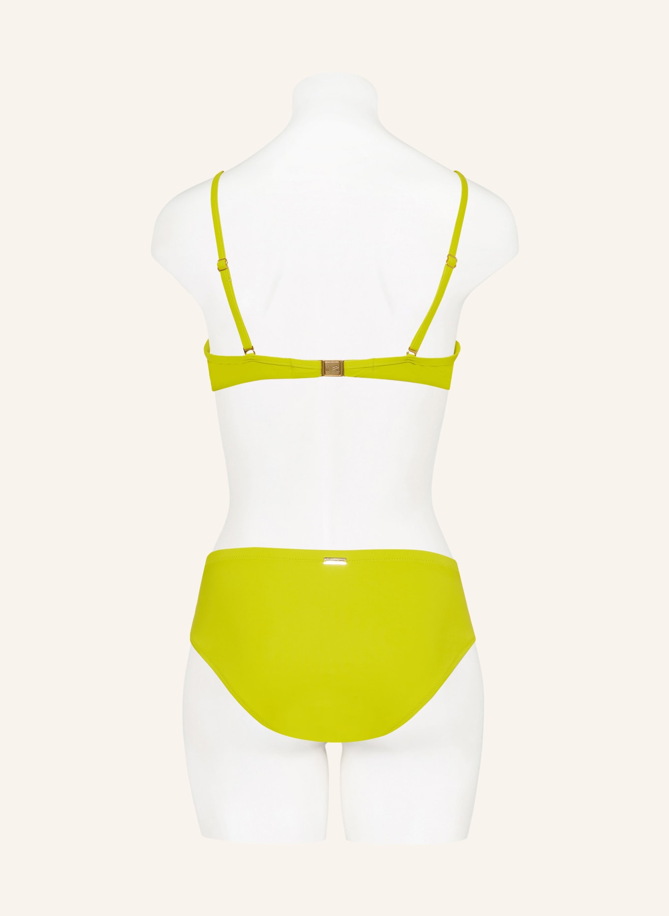 MARYAN MEHLHORN Dół od bikini basic SOLIDS z ochroną UV, Kolor: JASNOZIELONY (Obrazek 3)