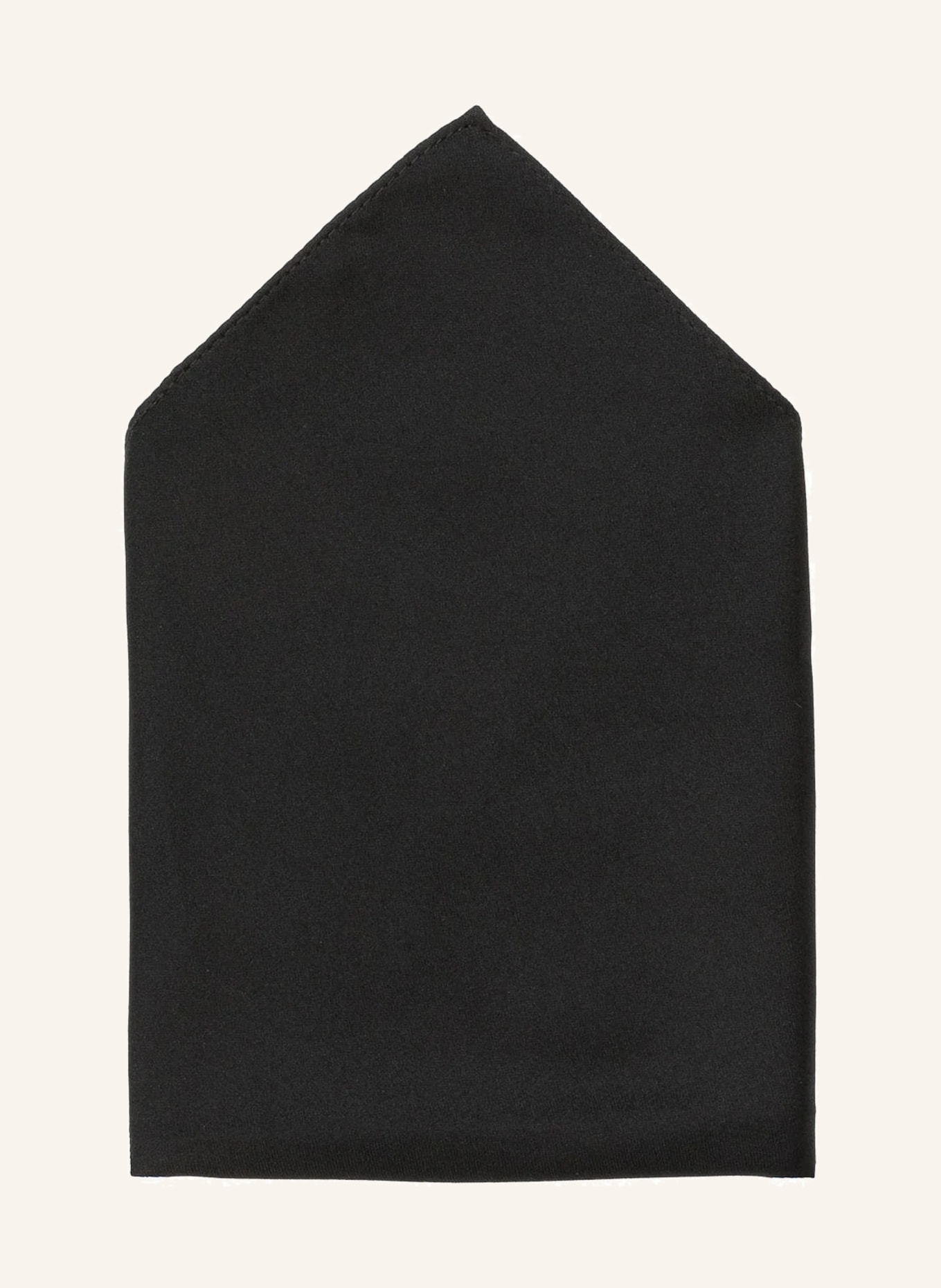 WILVORST Set: Cummerbund, pocket square and bow tie, Color: BLACK (Image 6)
