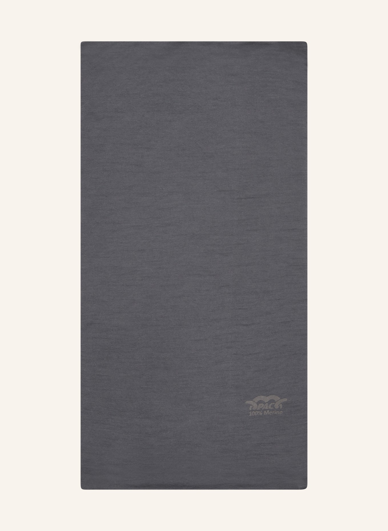 P.A.C. Multifunctional scarf MERINO CELL-WOOL PRO+ reversible, Color: GRAY/ DARK BLUE (Image 1)