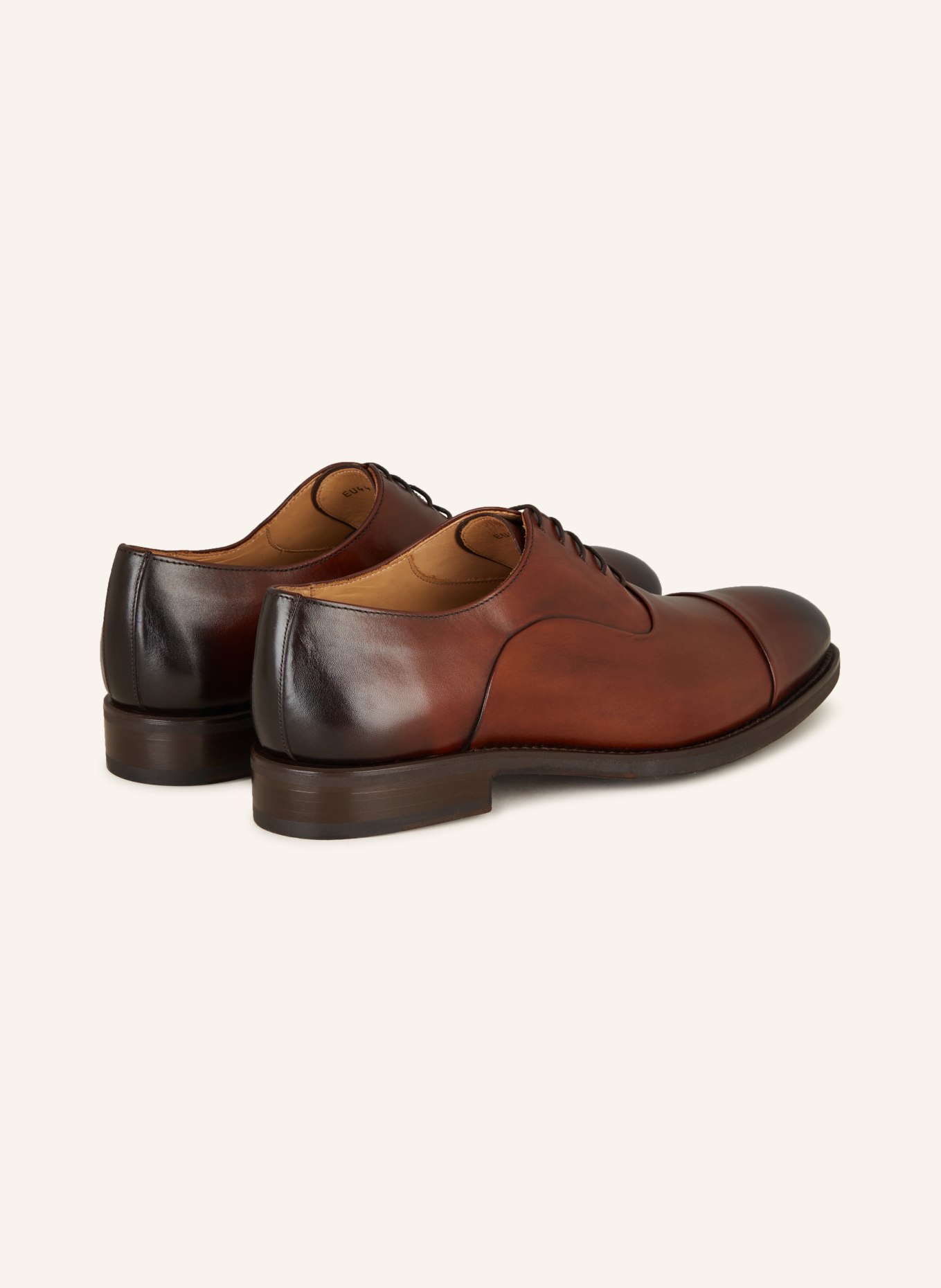 Cordwainer Šněrovací boty CAEN, Barva: TMAVĚ HNĚDÁ (Obrázek 2)