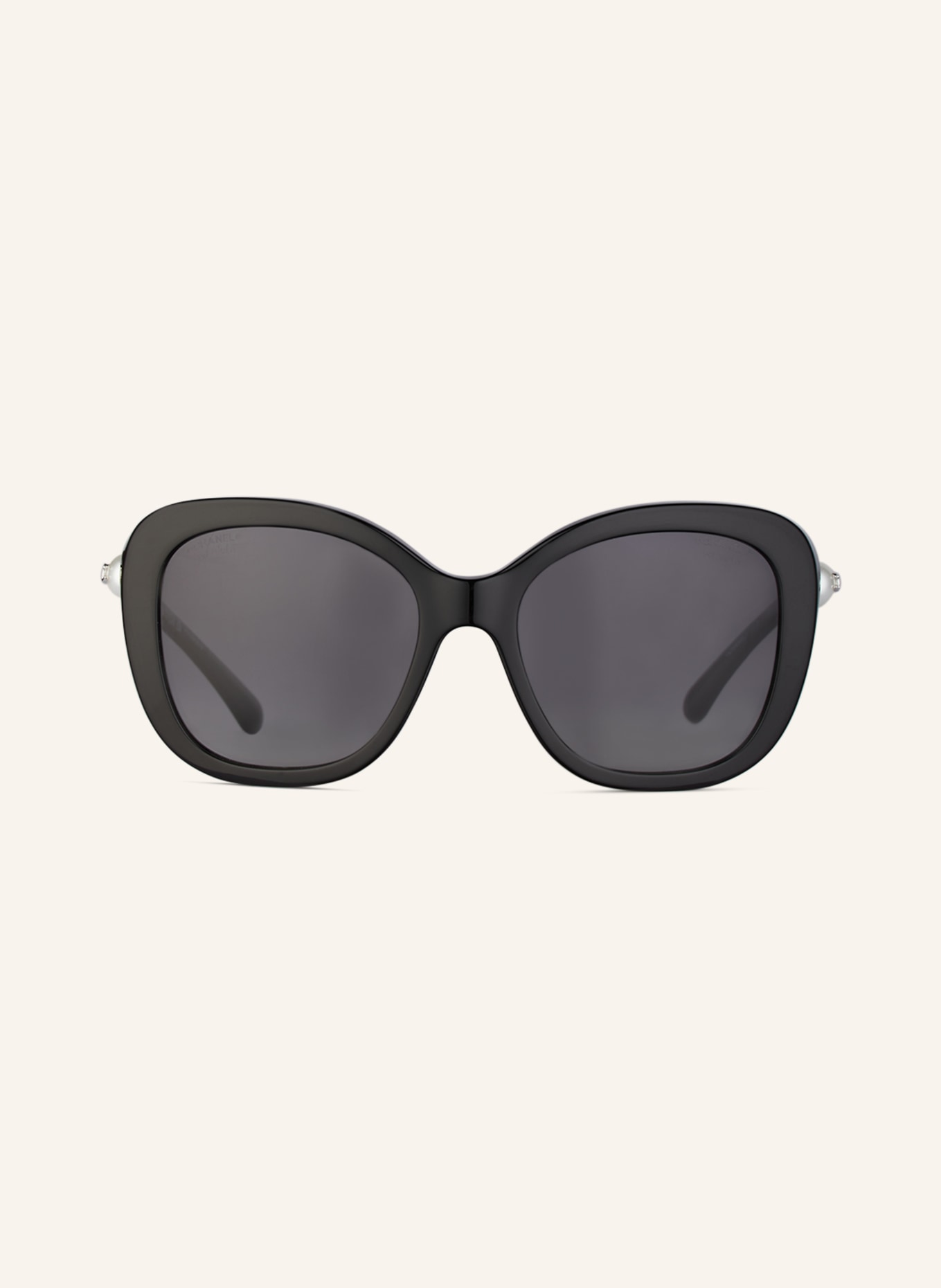 CHANEL Square sunglasses, Color: N501S8 - BLACK (Image 2)