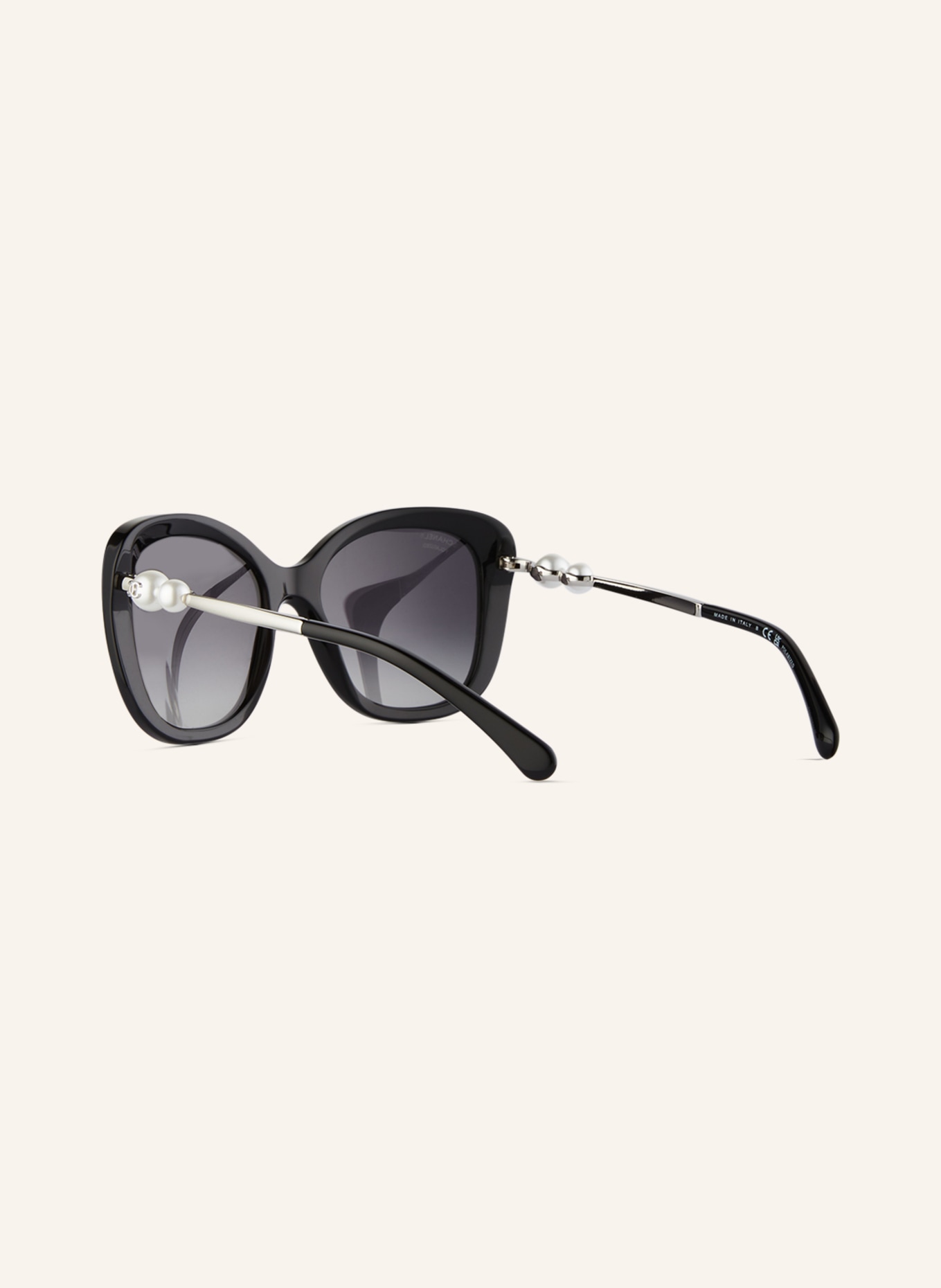 CHANEL Square sunglasses, Color: N501S8 - BLACK (Image 3)