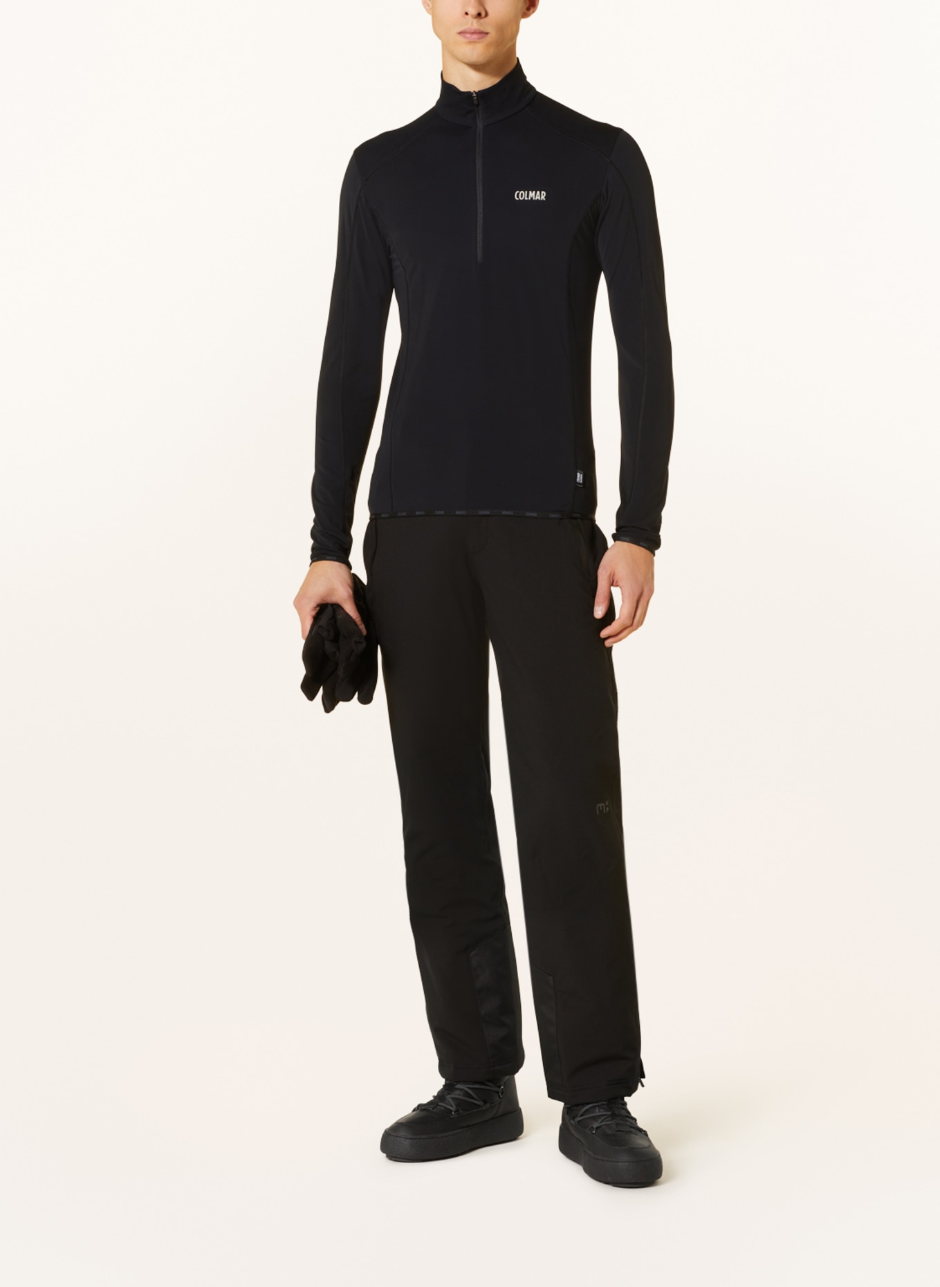 COLMAR Fleece sweater, Color: BLACK (Image 2)