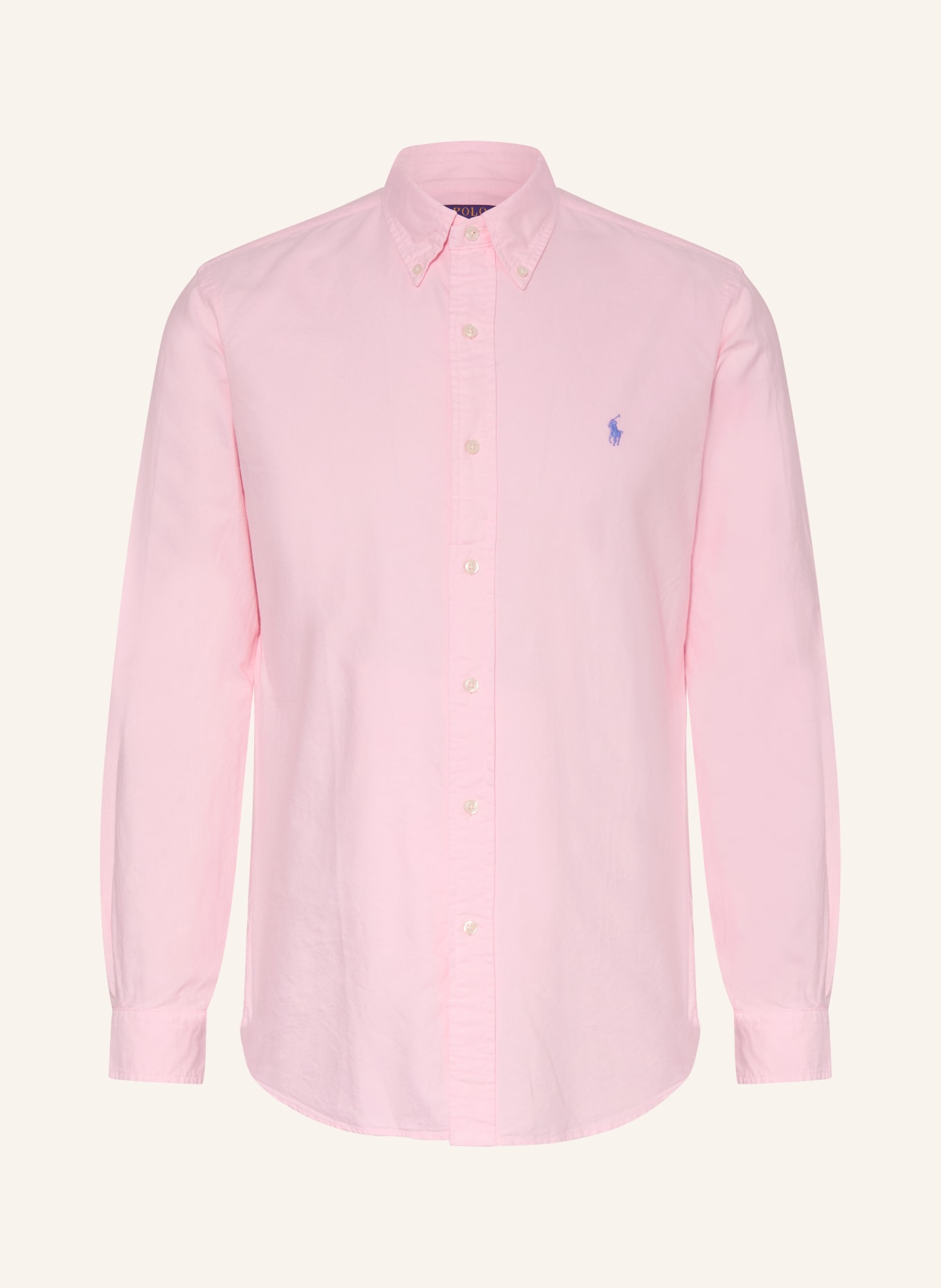 POLO RALPH LAUREN Oxford shirt custom fit, Color: PINK (Image 1)