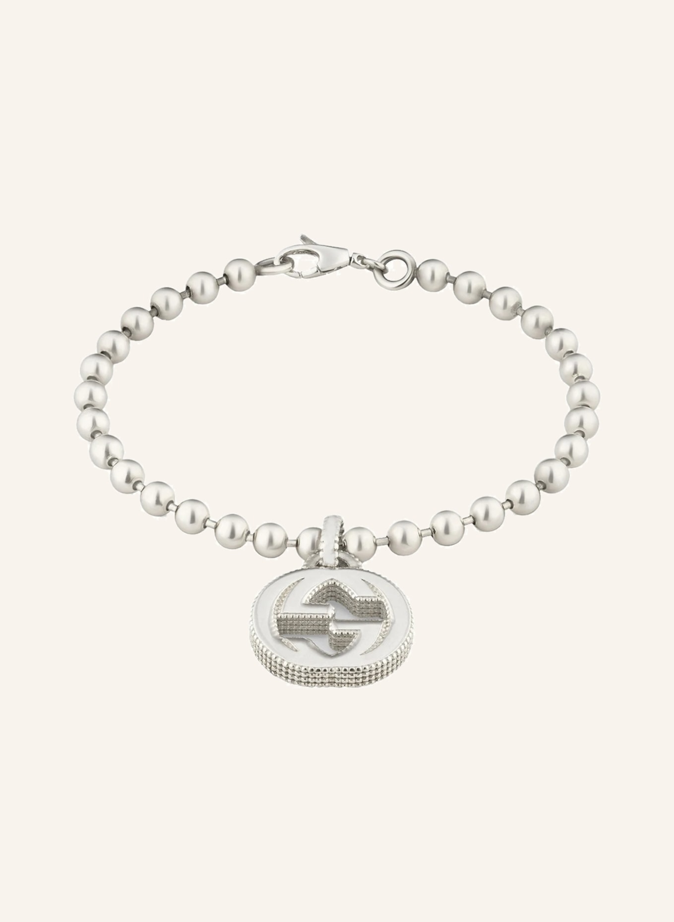 GUCCI Bracelet INTERLOCKING G in silver