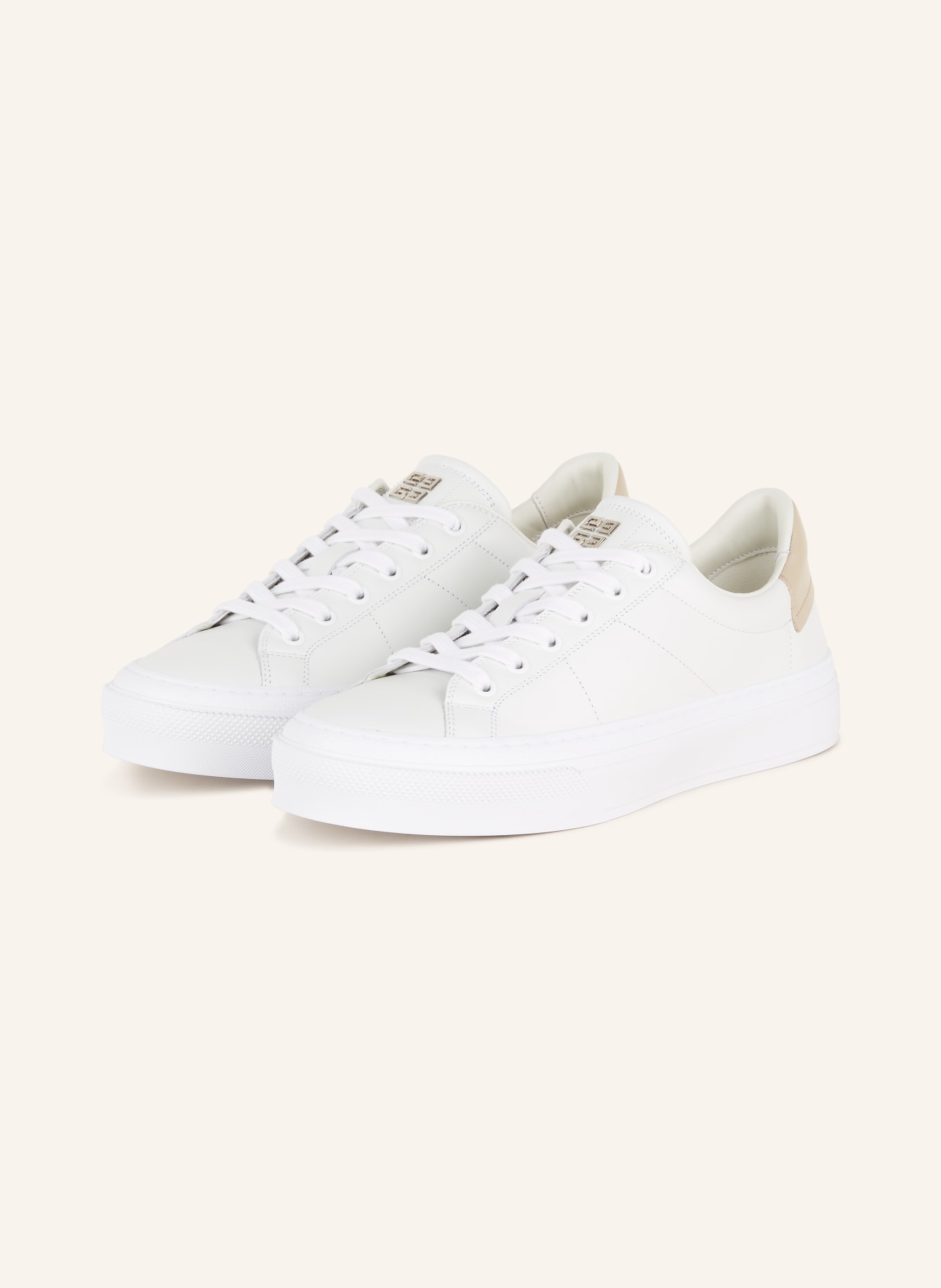 GIVENCHY Sneakers CITY , Color: WHITE/ BEIGE (Image 1)