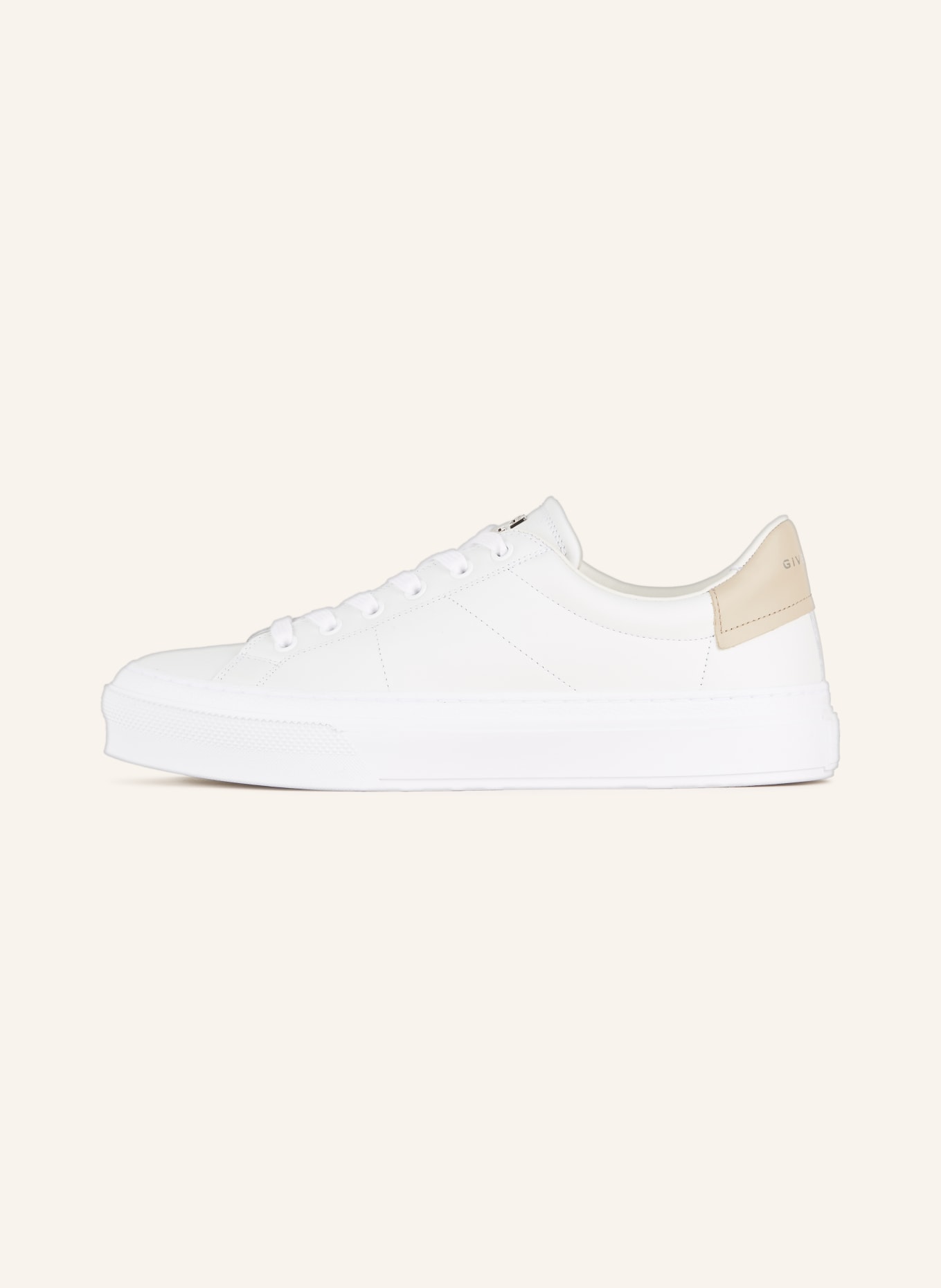 GIVENCHY Sneakers CITY , Color: WHITE/ BEIGE (Image 4)