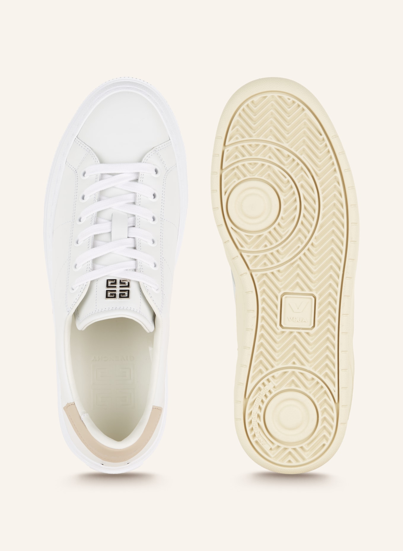 GIVENCHY Sneakers CITY , Color: WHITE/ BEIGE (Image 5)
