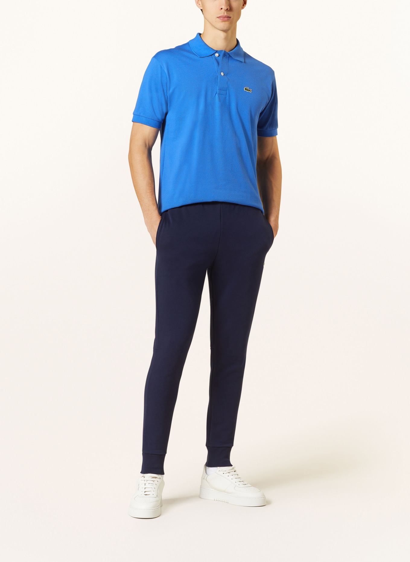 LACOSTE Piqué-Poloshirt Classic Fit, Farbe: BLAU (Bild 2)