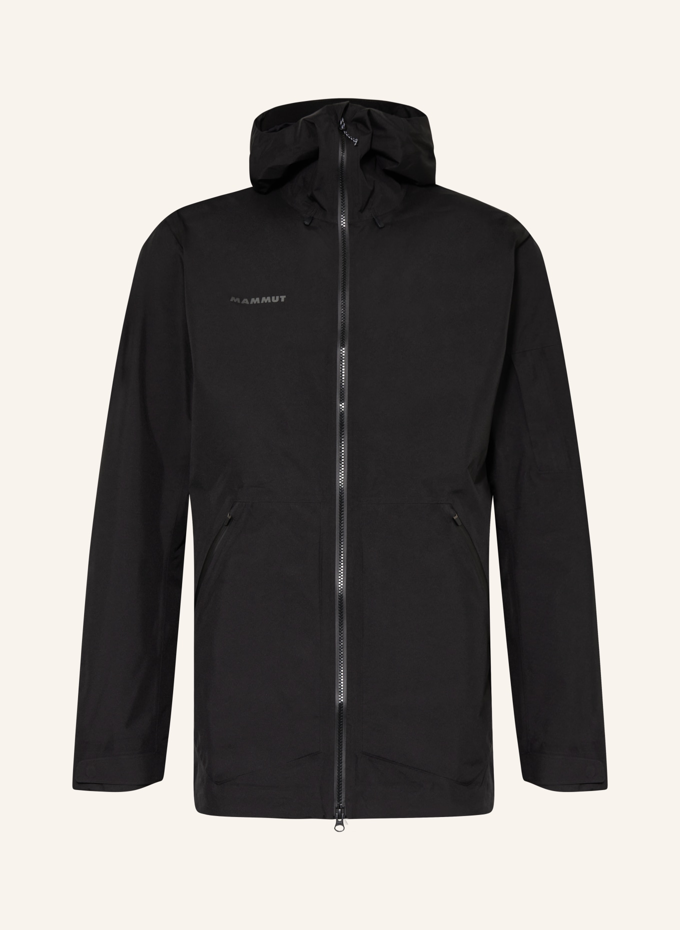 MAMMUT Outdoor jacket SEON PAC, Color: BLACK (Image 1)