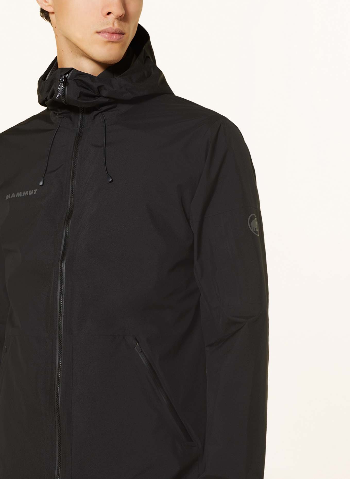MAMMUT Outdoor jacket SEON PAC, Color: BLACK (Image 5)