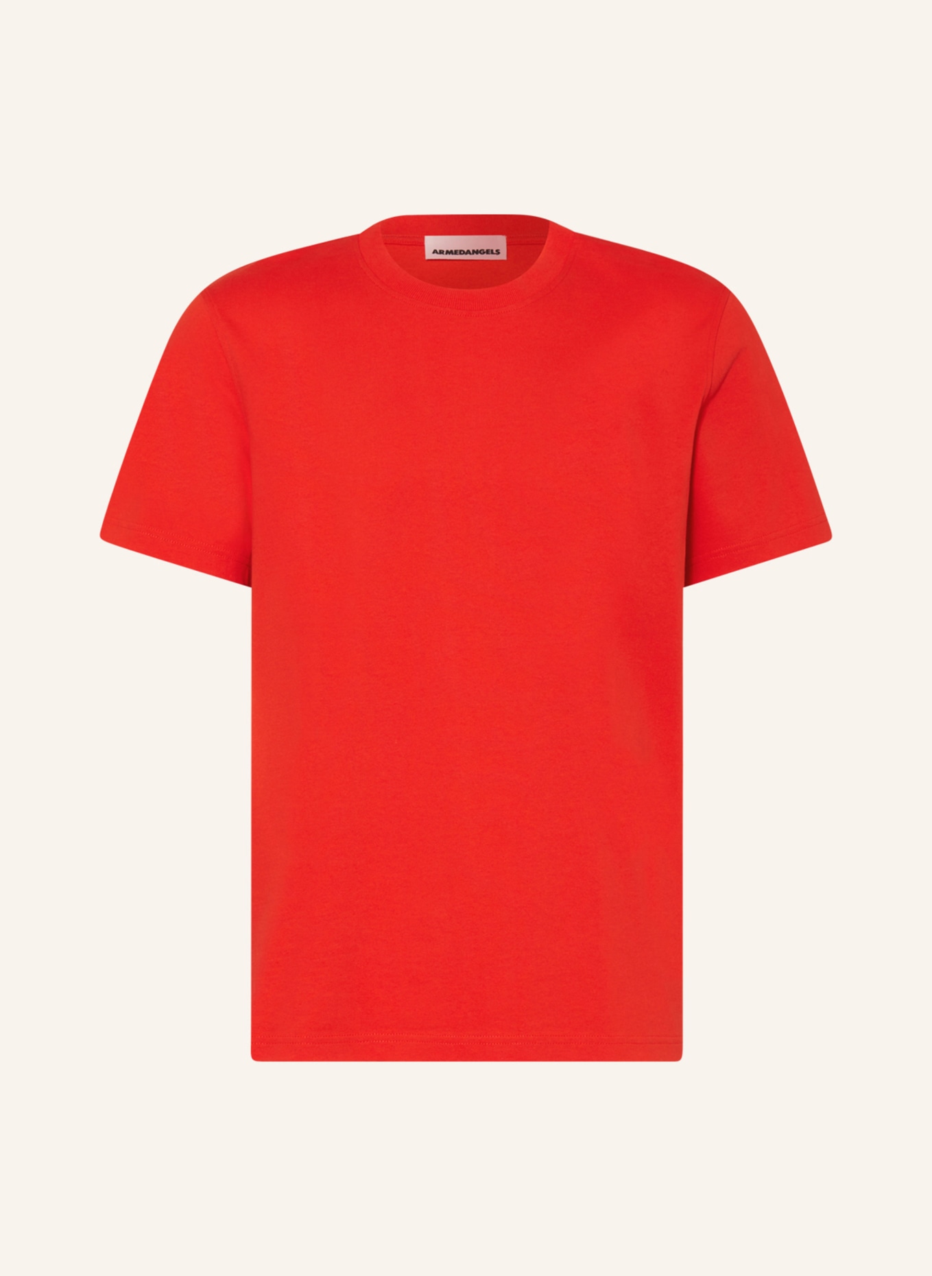 ARMEDANGELS T-Shirt MAARKUS: ROT