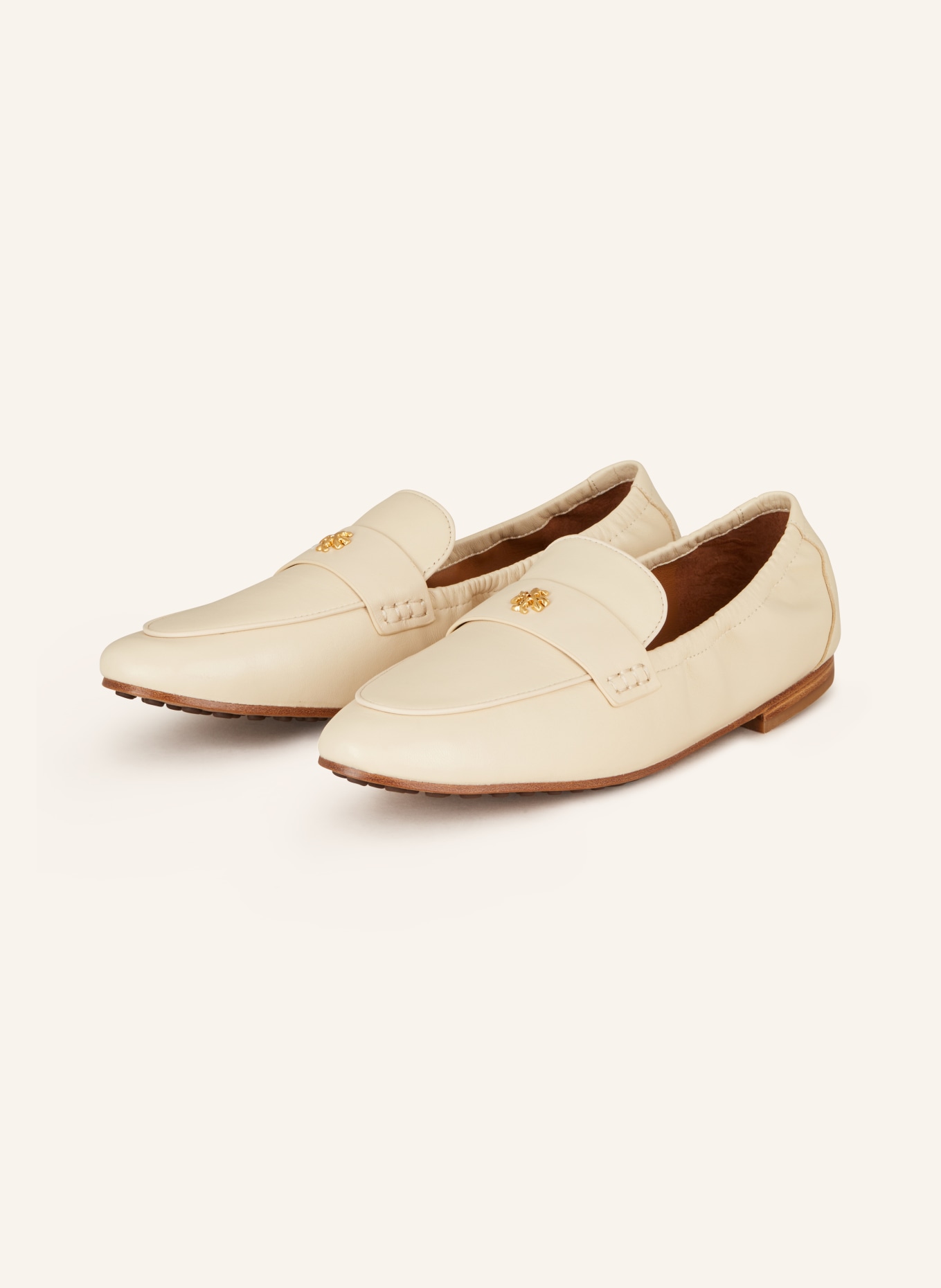TORY BURCH Loafers , Color: CREAM (Image 1)