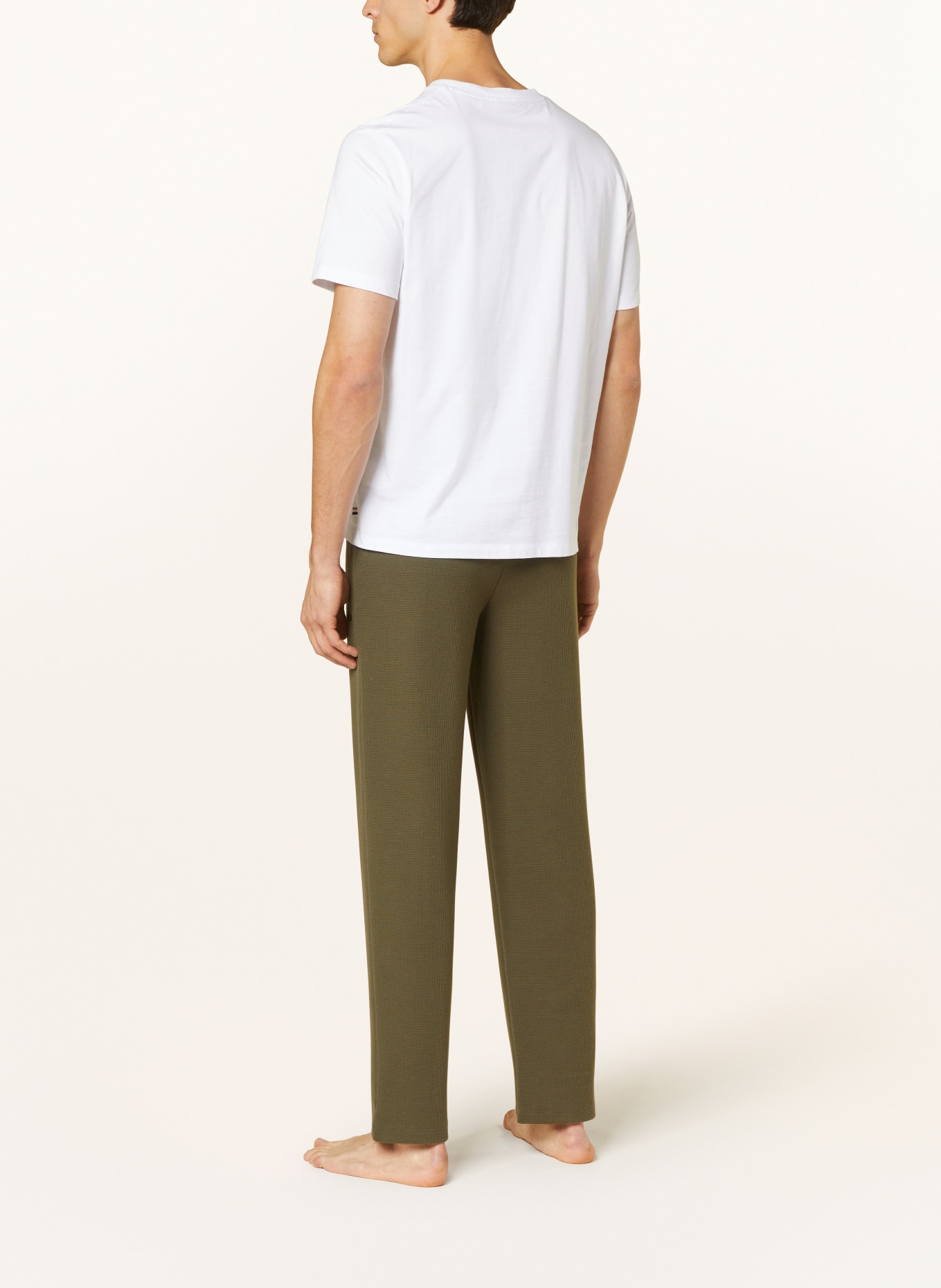 BOSS Pyžamové kalhoty , Barva: TMAVĚ ZELENÁ (Obrázek 3)