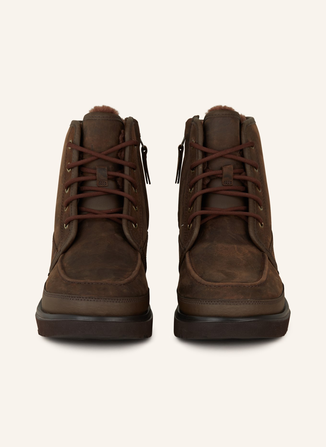 UGG Lace-up boots, Color: DARK BROWN (Image 3)