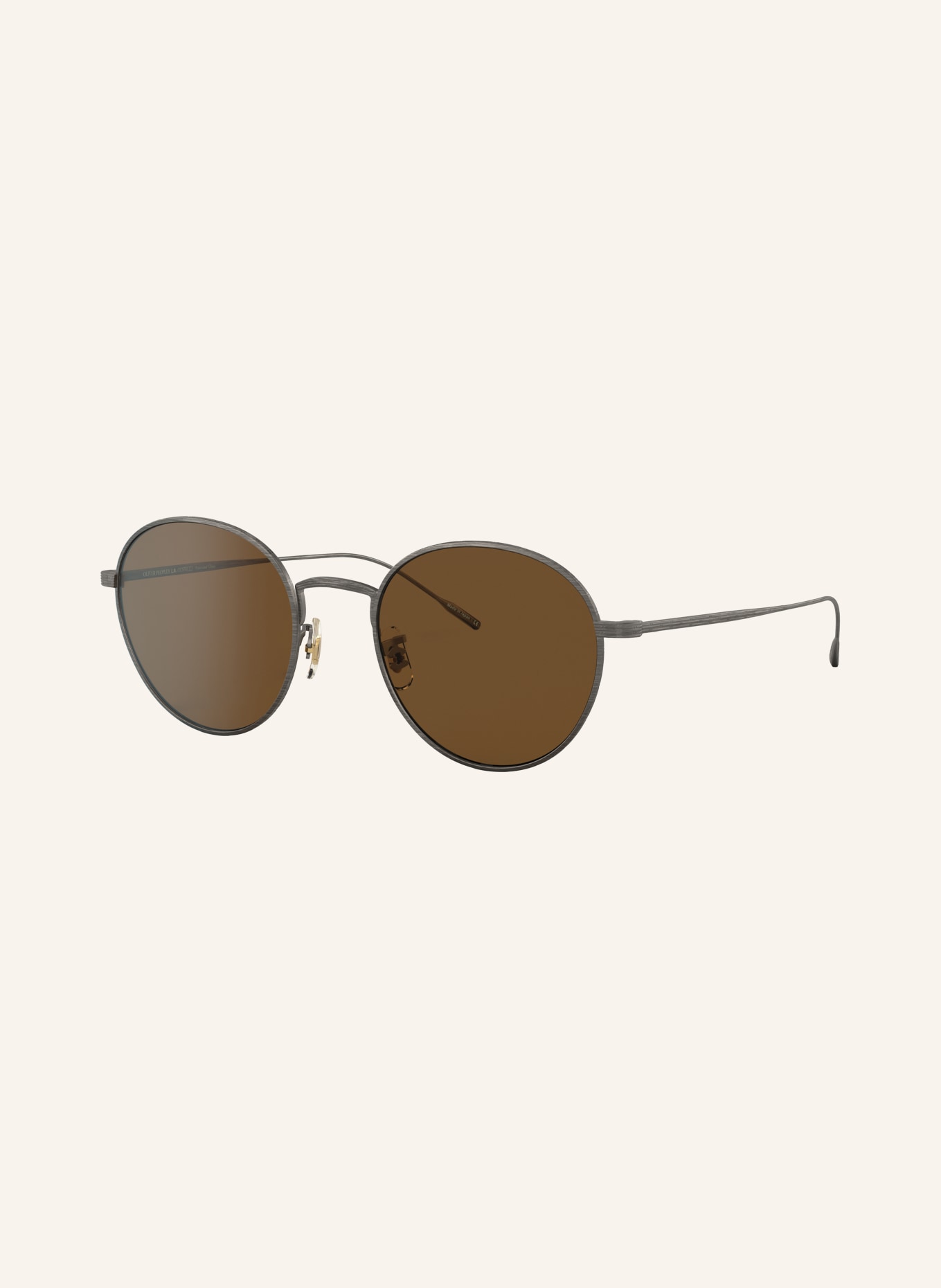 OLIVER PEOPLES Sunglasses OV1306ST ALTAIR, Color: 525457 - SILVER/BROWN POLARIZED (Image 1)