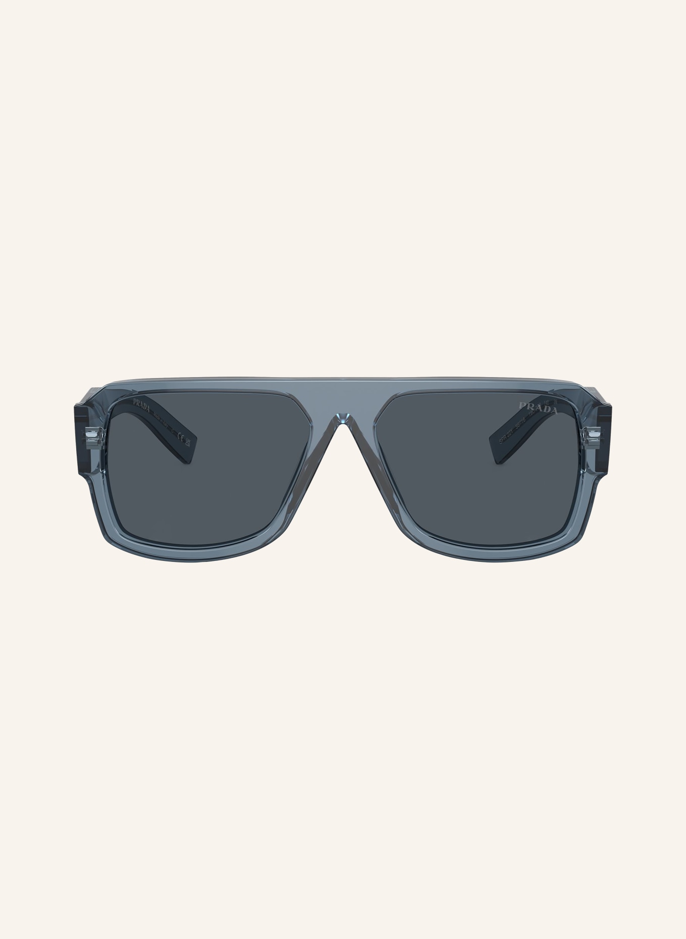 PRADA Sunglasses PR 22YS, Color: 19O70B - GRAY/ GRAY (Image 2)