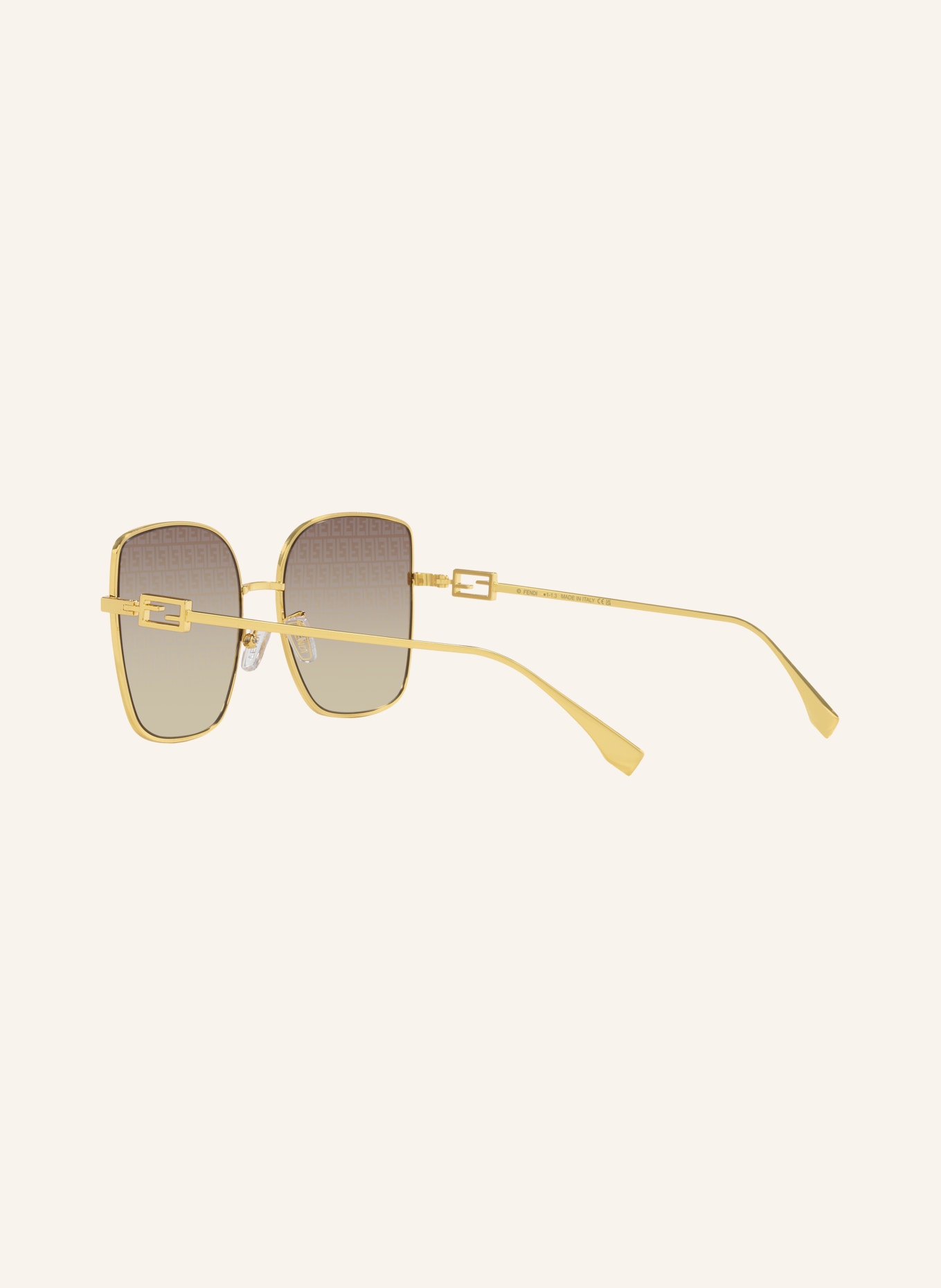 FENDI Sunglasses FN000580: 1100D1 - GOLD/BROWN GRADIENT
