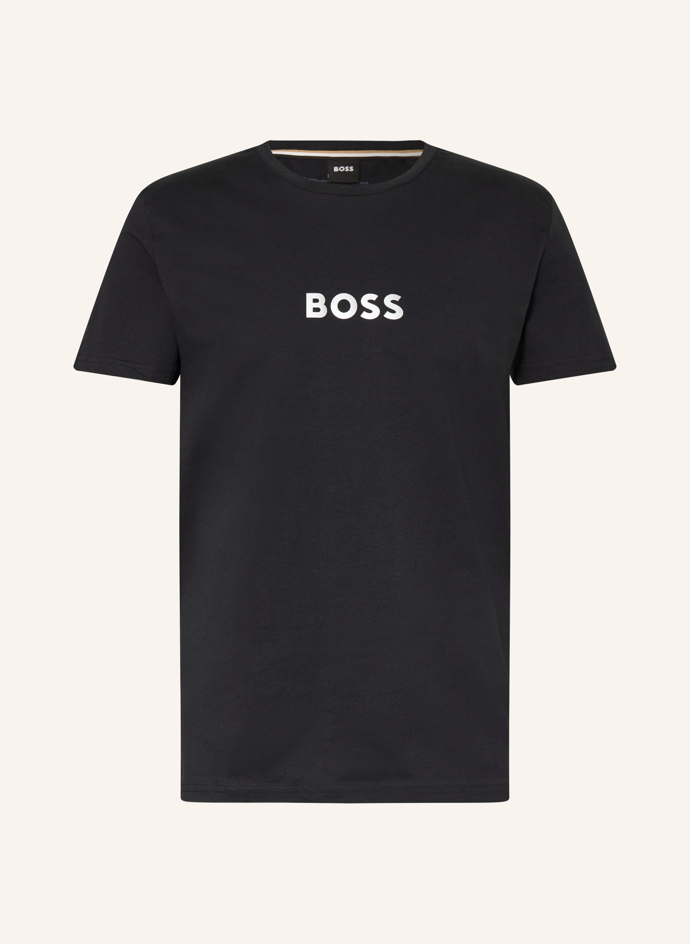 BOSS T-shirt SPECIAL, Color: BLACK/ GOLD (Image 1)