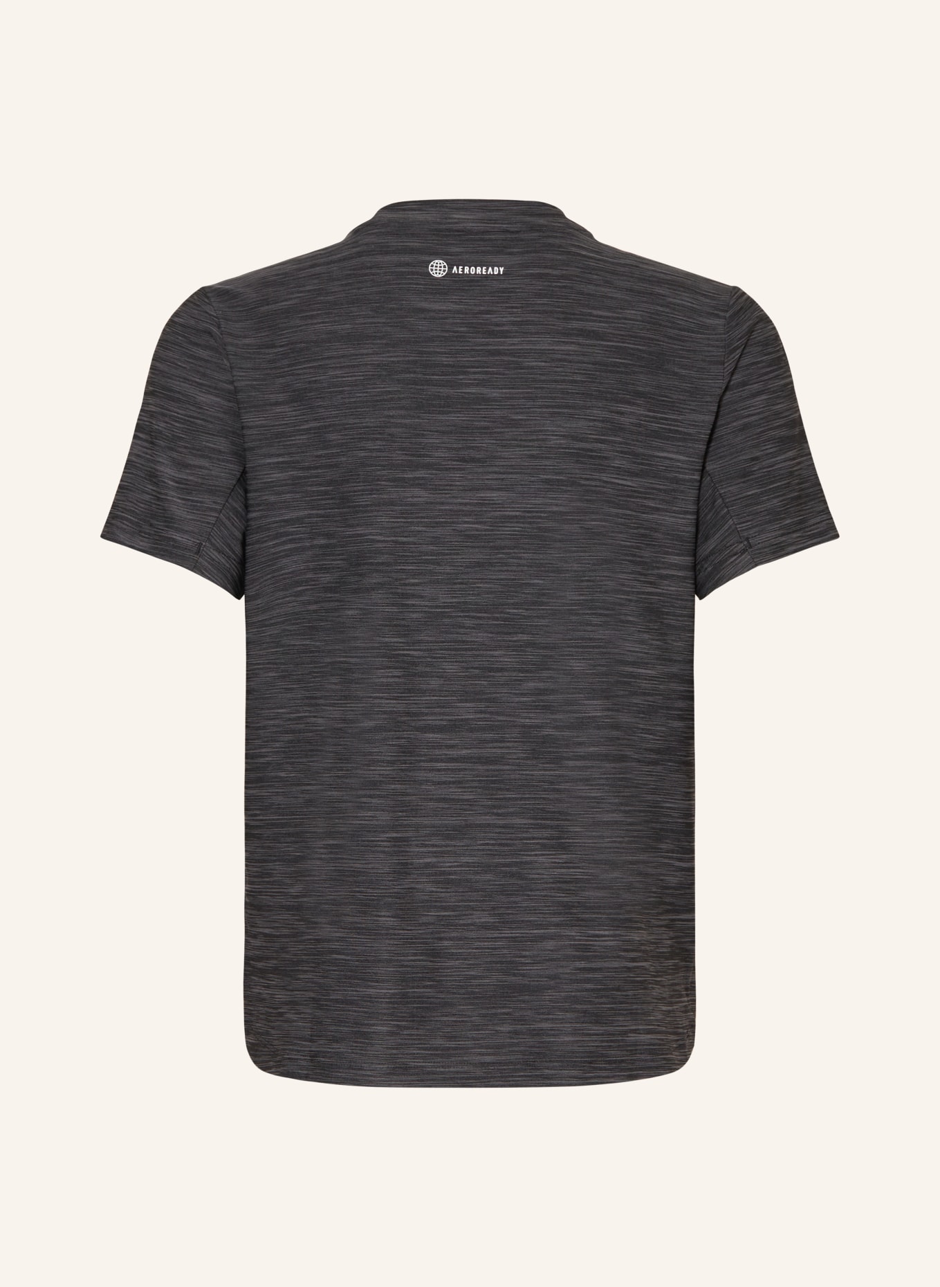 adidas T-Shirt B TI HEAT AEROREADY, Farbe: SCHWARZ/ GRAU (Bild 2)