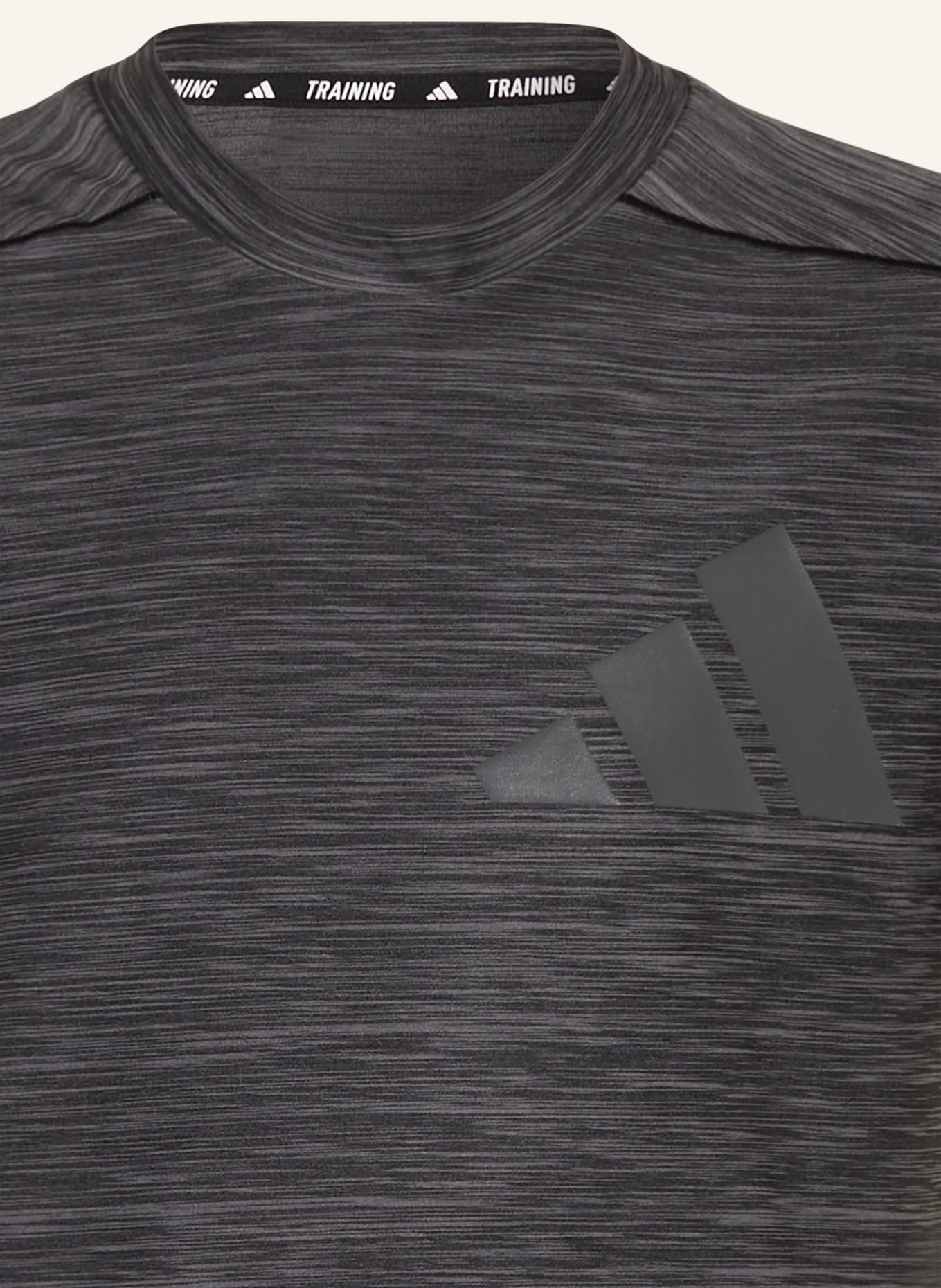 adidas T-Shirt B TI HEAT AEROREADY, Farbe: SCHWARZ/ GRAU (Bild 3)