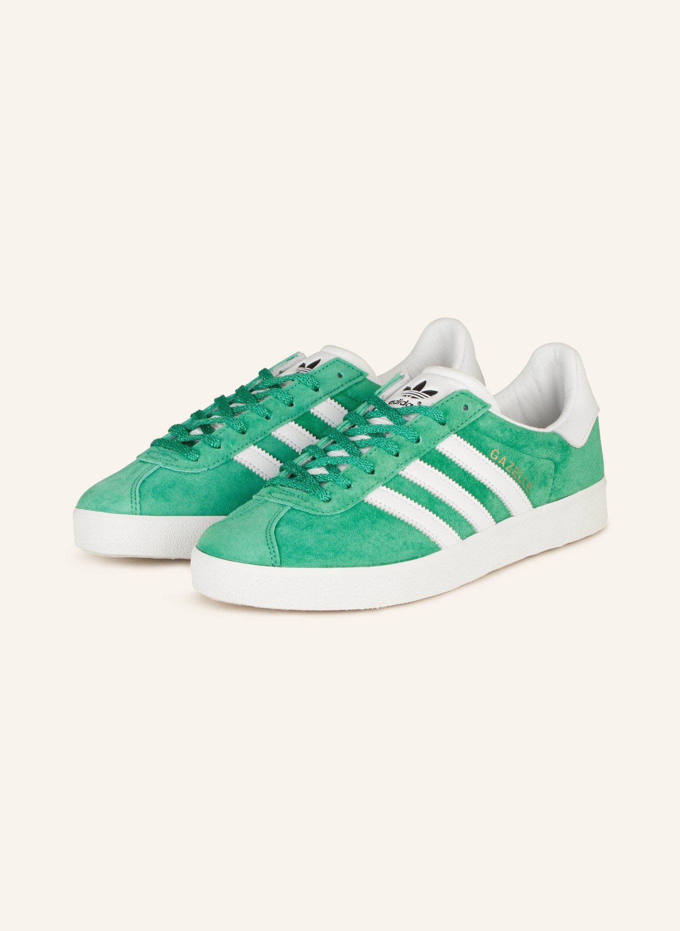 adidas Originals Sneakers GAZELLE 85, Color: GREEN/ WHITE (Image 1)