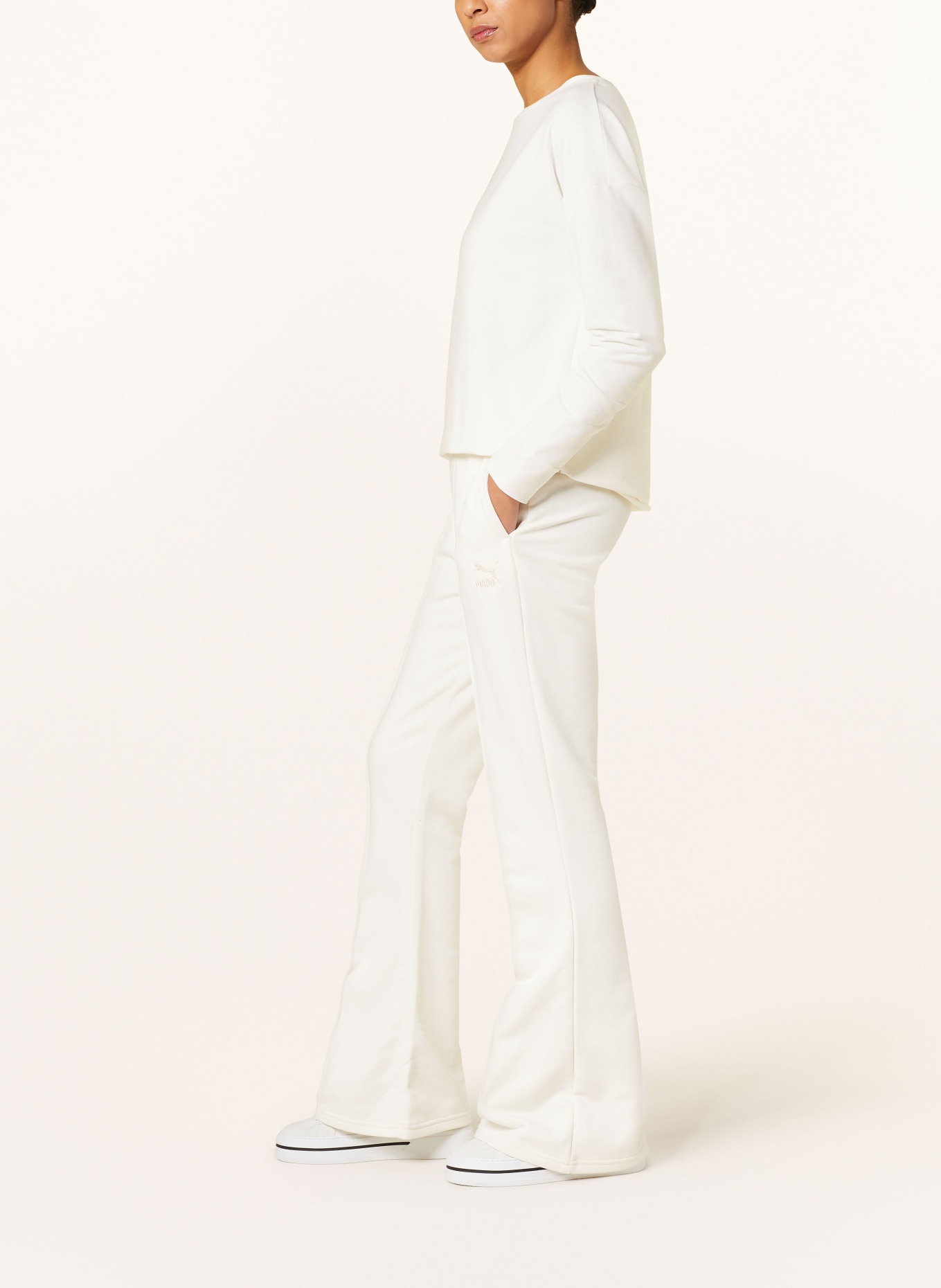 PUMA Spodnie dresowe CLASSICS, Kolor: KREMOWY (Obrazek 4)