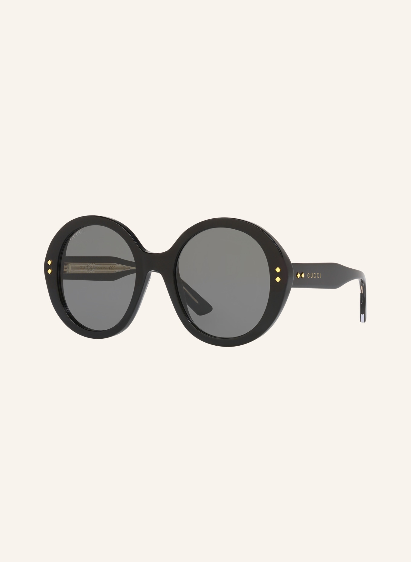 GUCCI Sunglasses 0GC001810, Color: 1100A1 ND - BLACK/GRAY (Image 1)