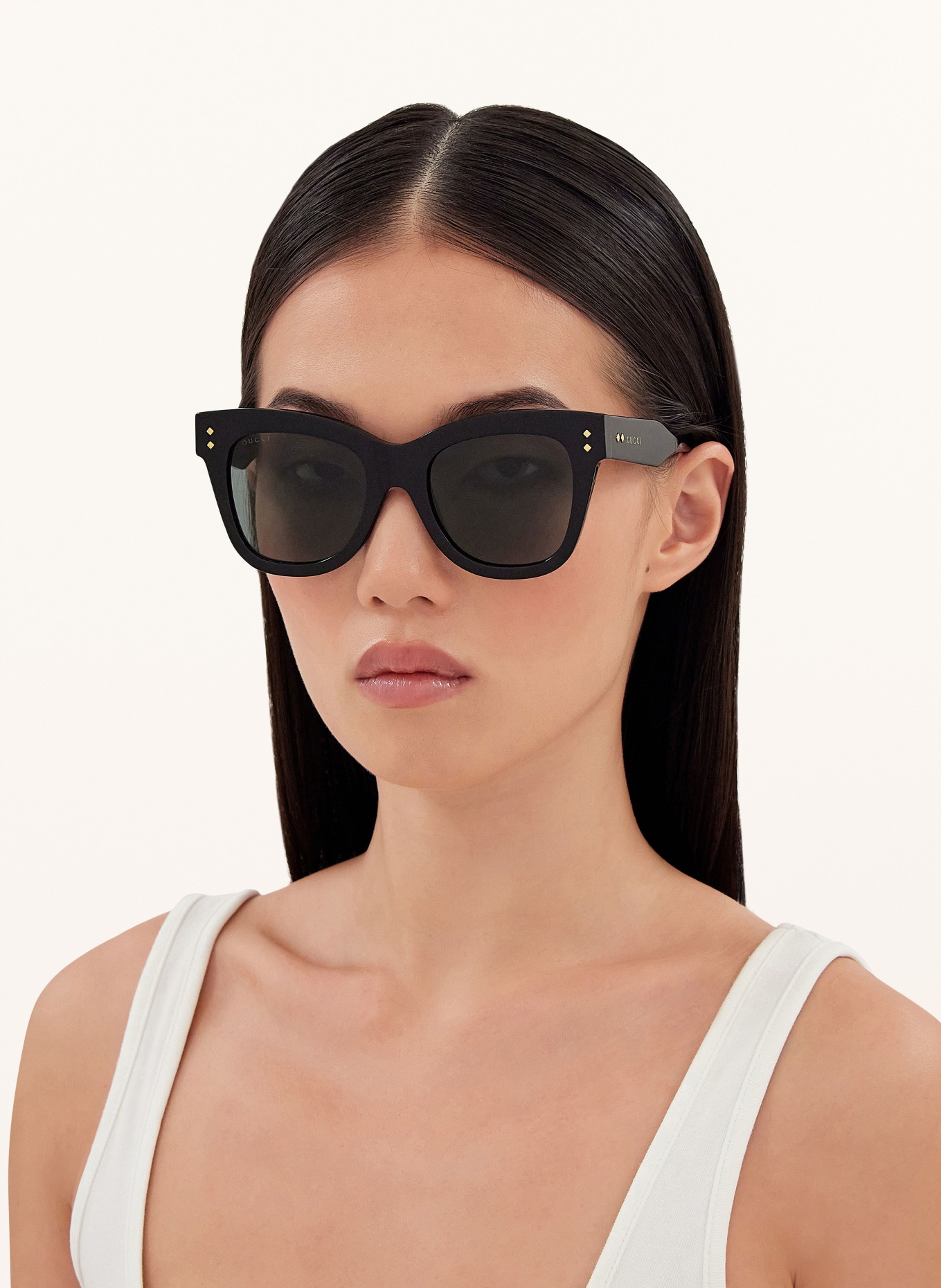 GUCCI Sunglasses GC001811, Color: 1100A1 - BLACK/ GRAY (Image 5)