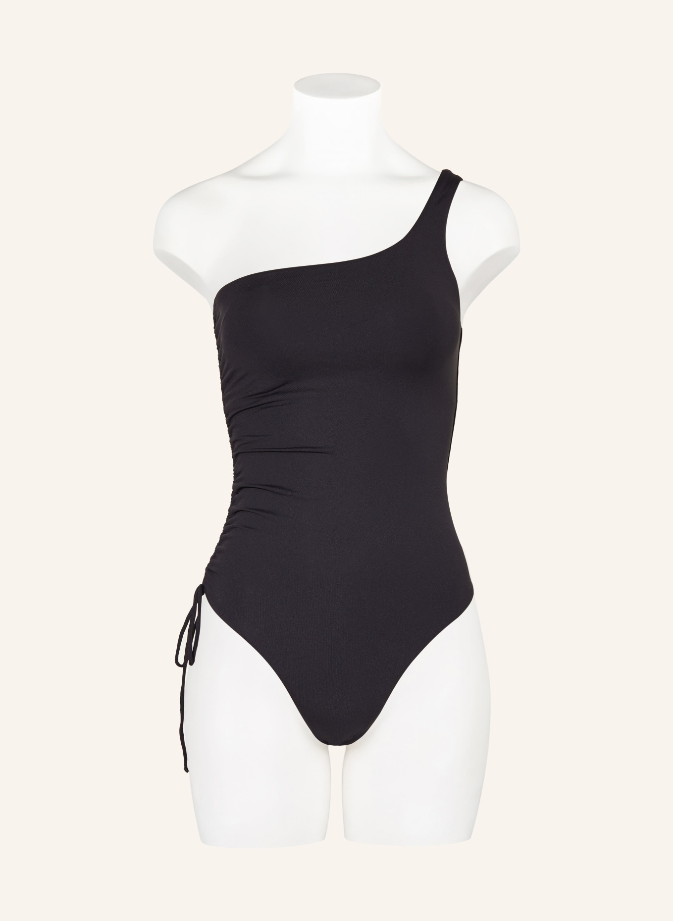 MELISSA ODABASH One-shoulder swimsuit BODRUM , Color: BLACK (Image 2)