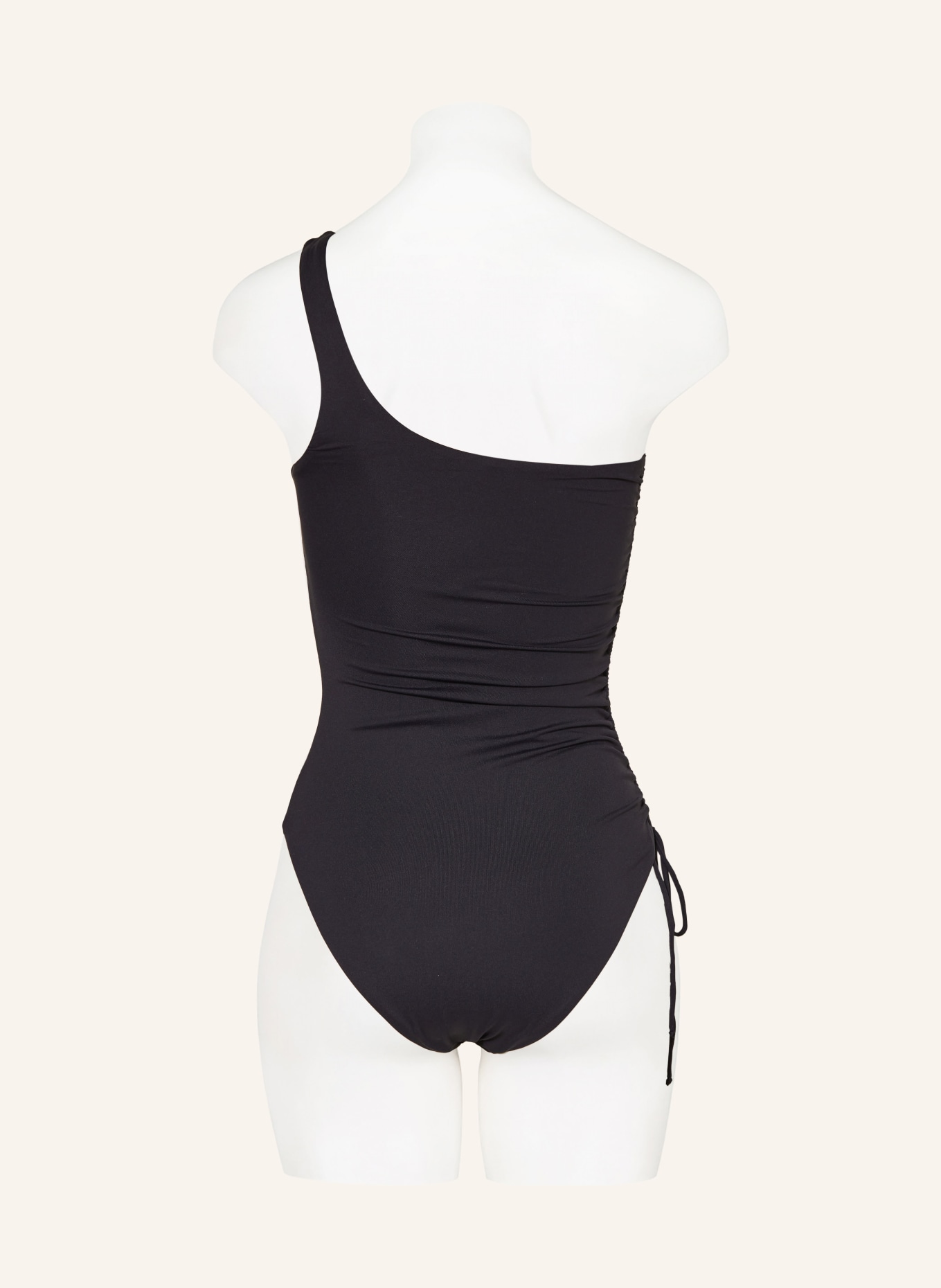 MELISSA ODABASH One-shoulder swimsuit BODRUM , Color: BLACK (Image 3)