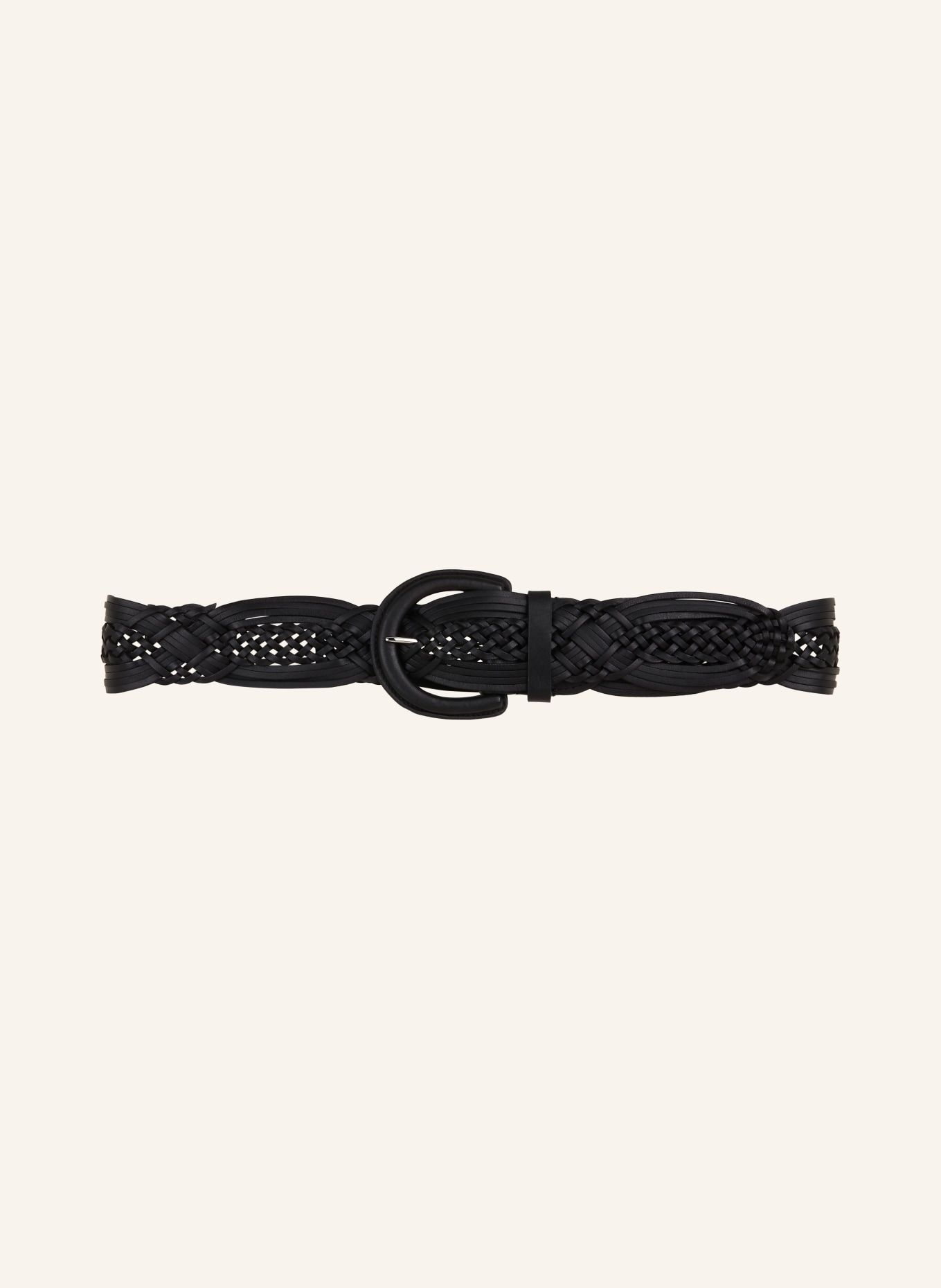 LAUREN RALPH LAUREN Leather belt , Color: BLACK (Image 2)