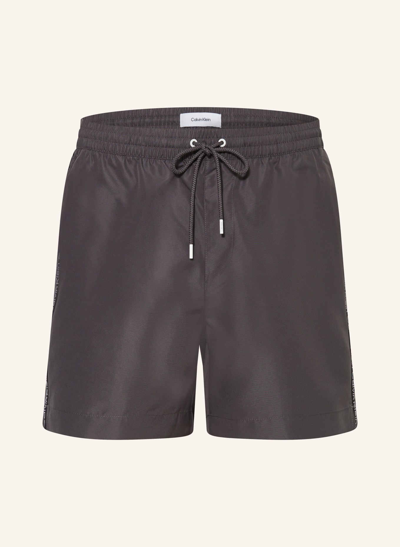 Calvin Klein Swim shorts logo TAPE, Color: GRAY (Image 1)