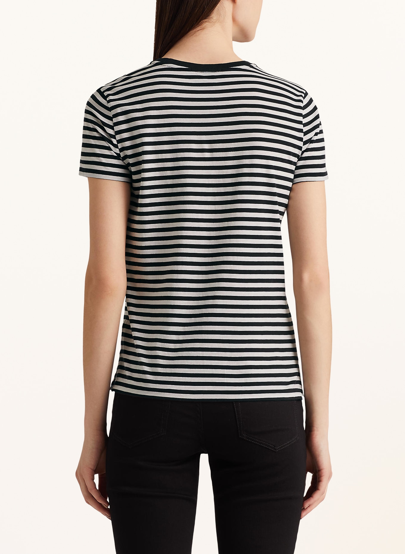 RALPH LAUREN Collection T-shirt, Color: BLACK/ WHITE (Image 3)