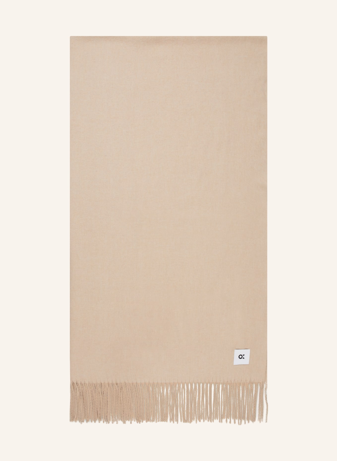 OPUS Scarf ANELL, Color: LIGHT BROWN (Image 1)
