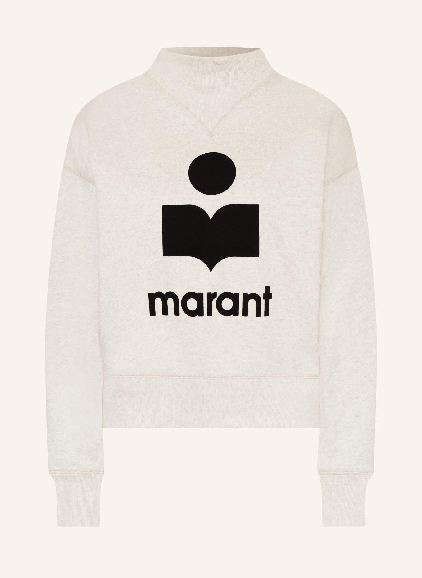 MARANT ÉTOILE Sweatshirt MOBY, Color: LIGHT GRAY (Image 1)