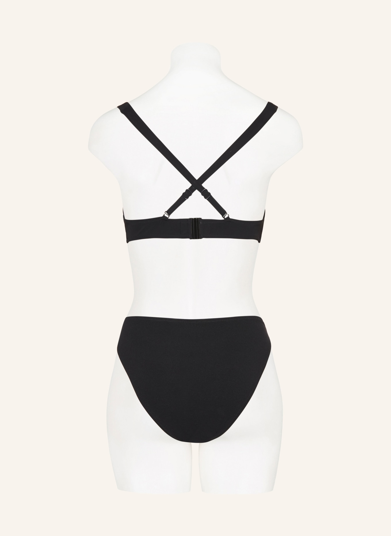 MARYAN MEHLHORN Bralette bikini top HONESTY, Color: BLACK (Image 4)