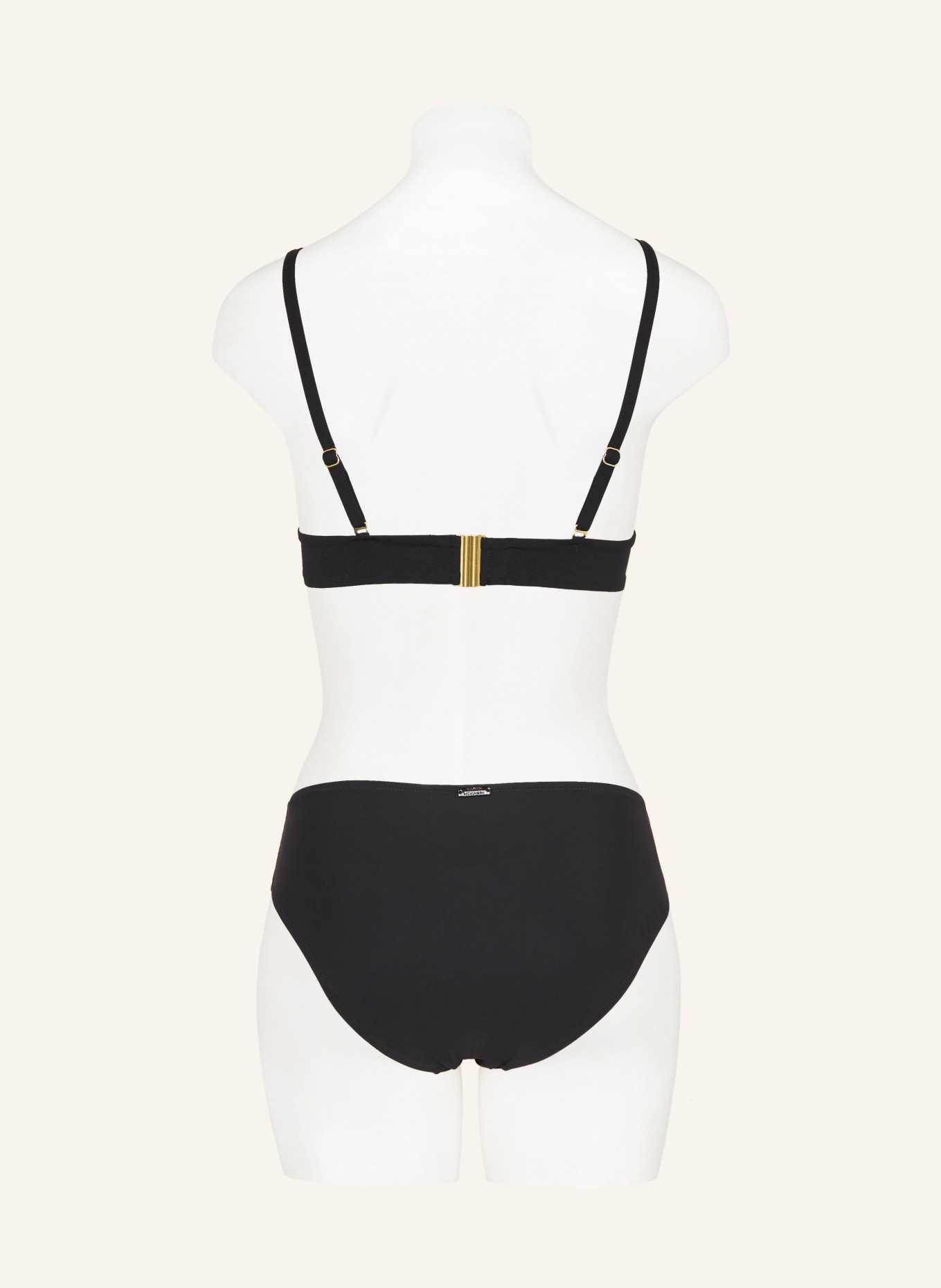 MARYAN MEHLHORN Basic bikini bottoms HONESTY, Color: BLACK (Image 3)