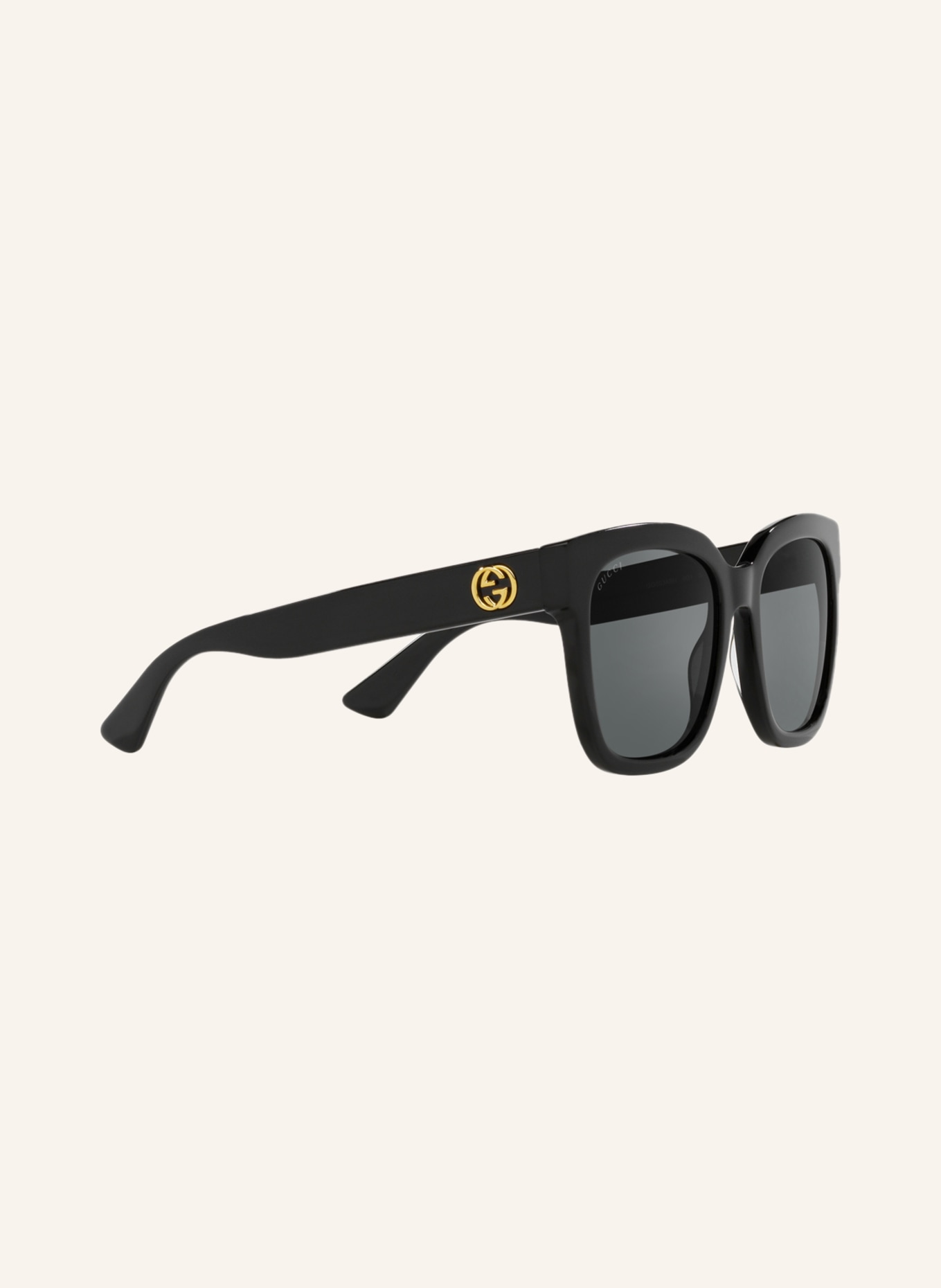 GUCCI Sunglasses GC001660, Color: 1100A1 - BLACK/BLACK (Image 3)